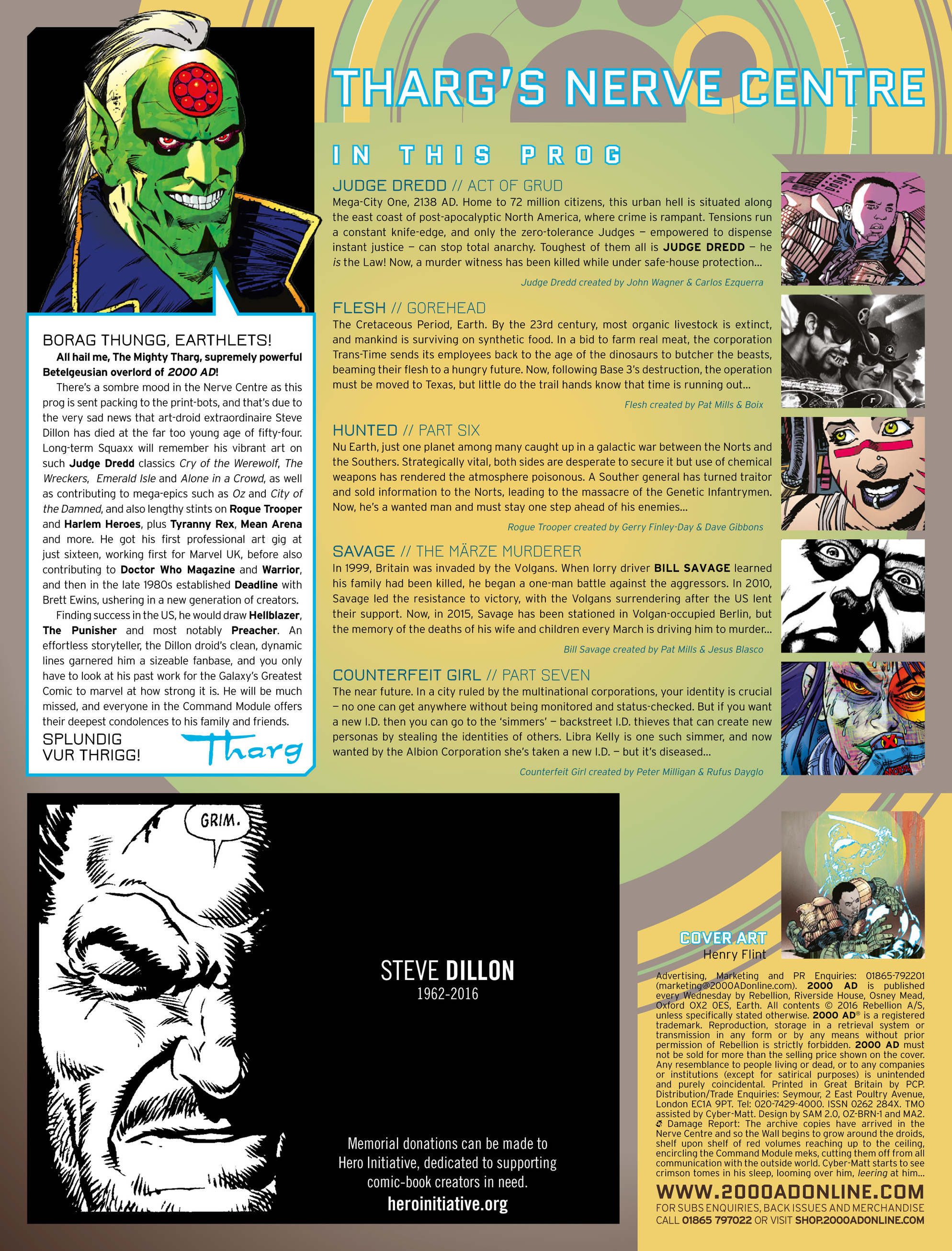 Read online 2000 AD comic -  Issue #2006 - 2