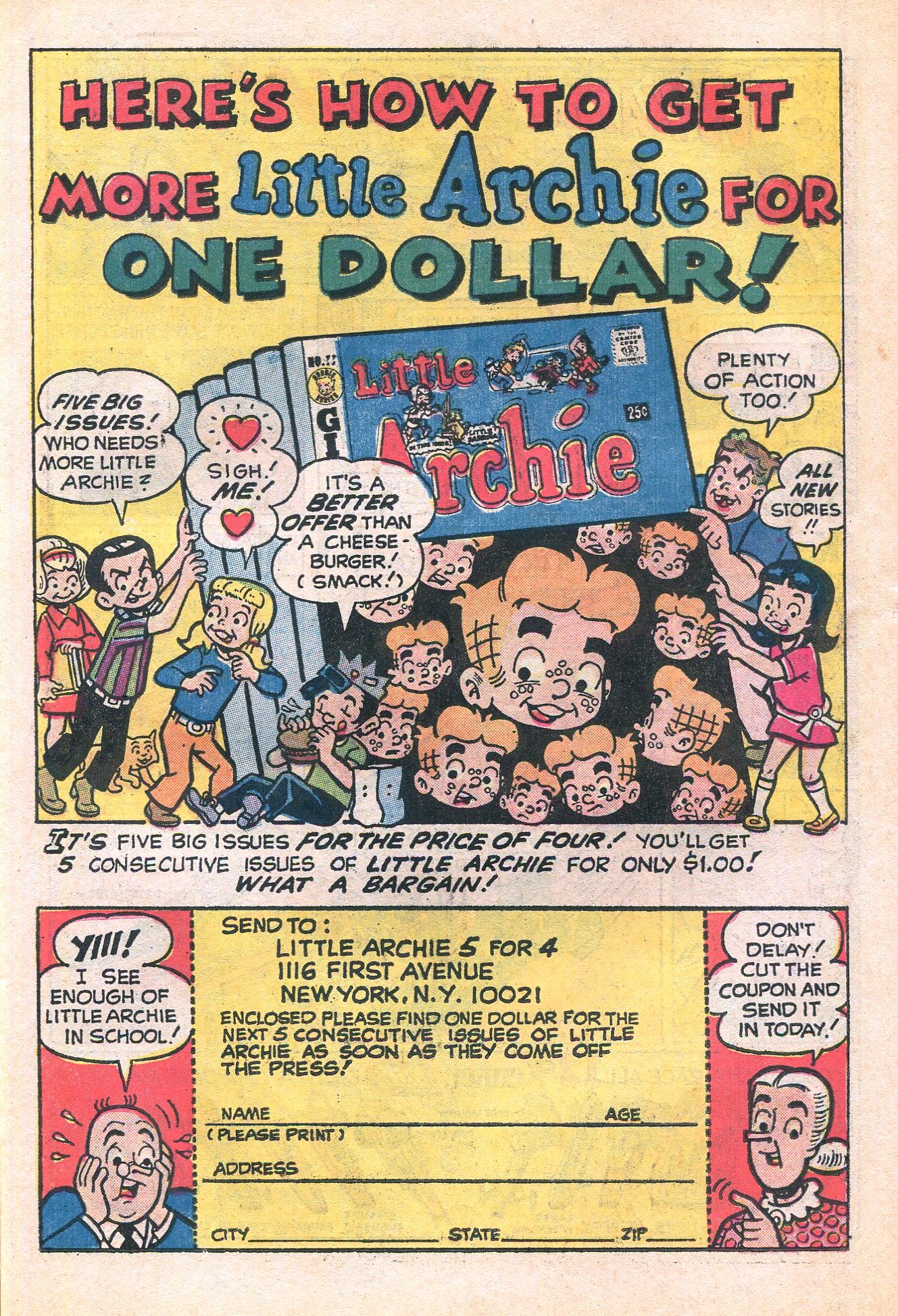 Read online The Adventures of Little Archie comic -  Issue #83 - 11