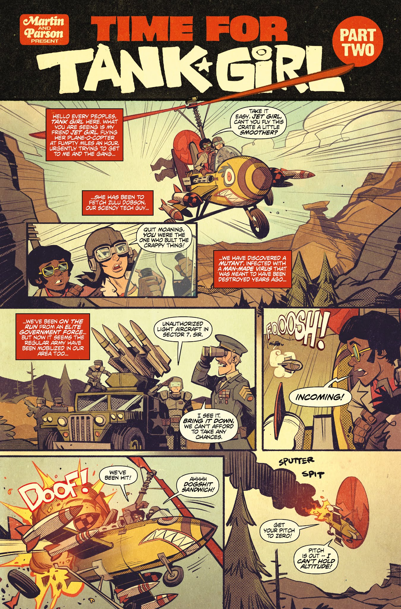 Read online Tank Girl: All Stars comic -  Issue #2 - 4