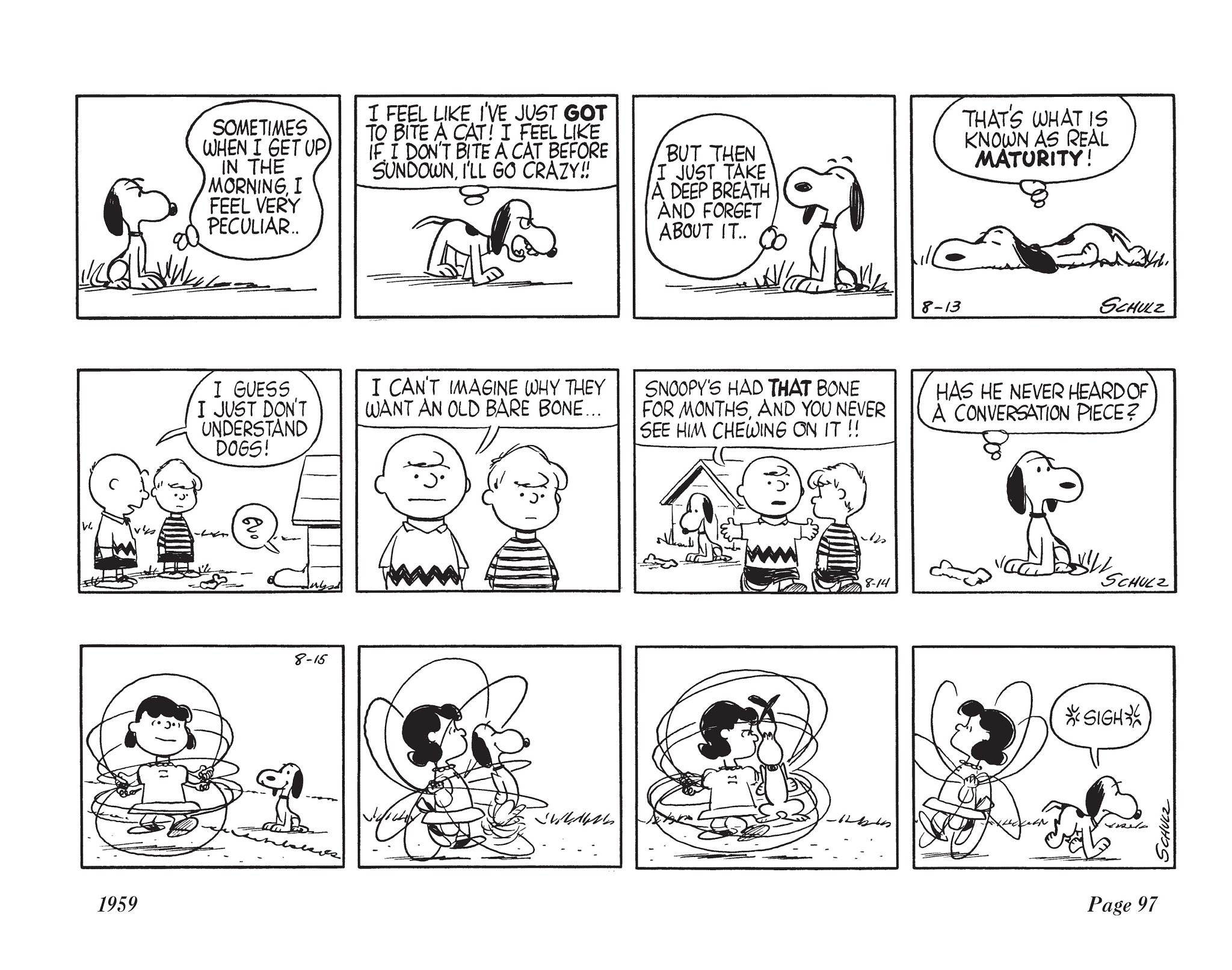 Read online The Complete Peanuts comic -  Issue # TPB 5 - 113