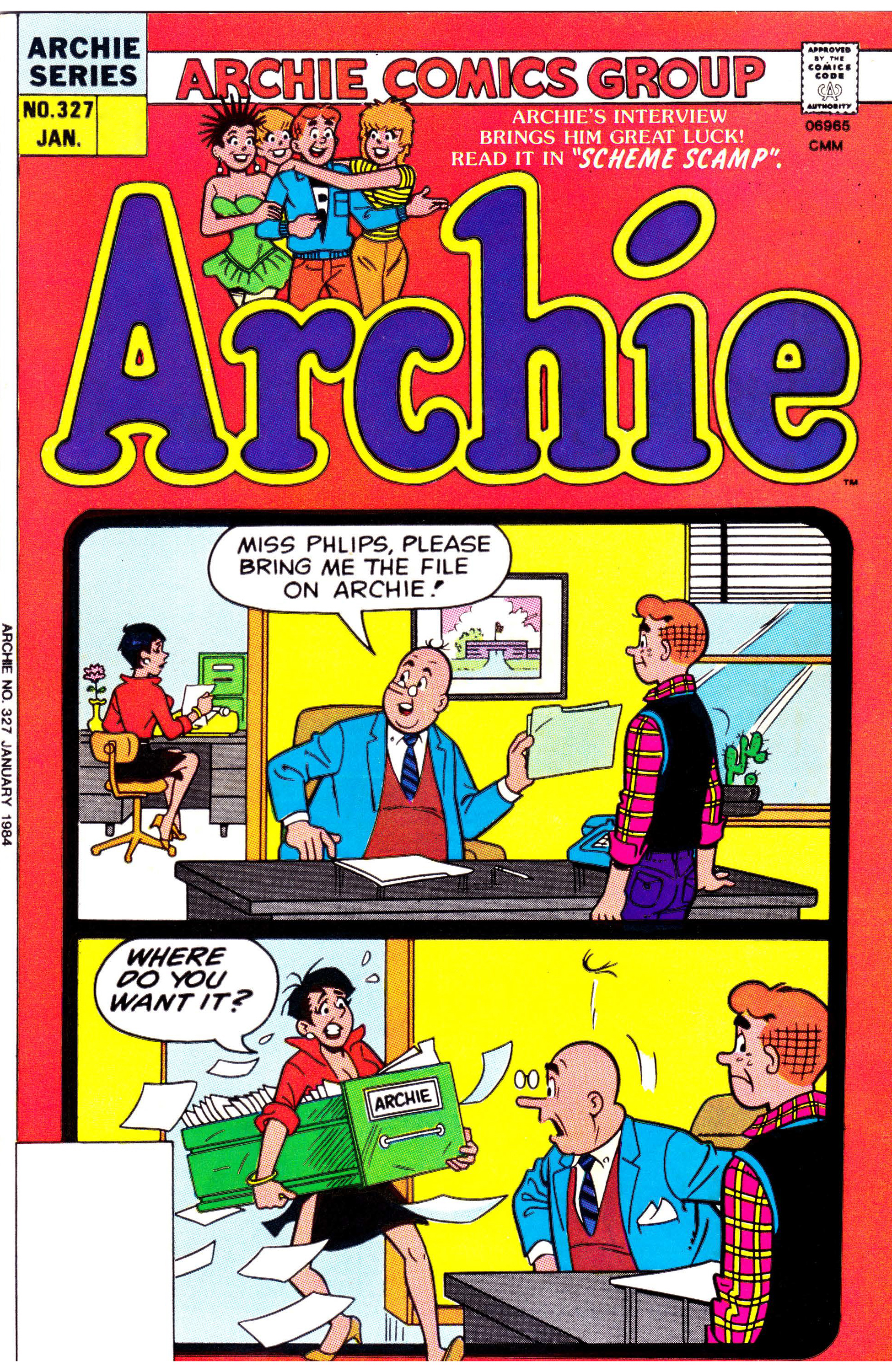 Read online Archie (1960) comic -  Issue #327 - 1