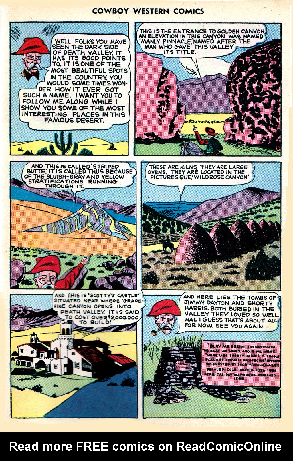 Read online Cowboy Western Comics (1948) comic -  Issue #30 - 29