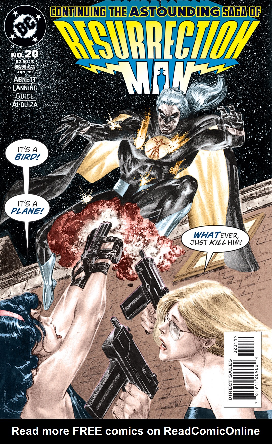 Read online Resurrection Man (1997) comic -  Issue #20 - 1