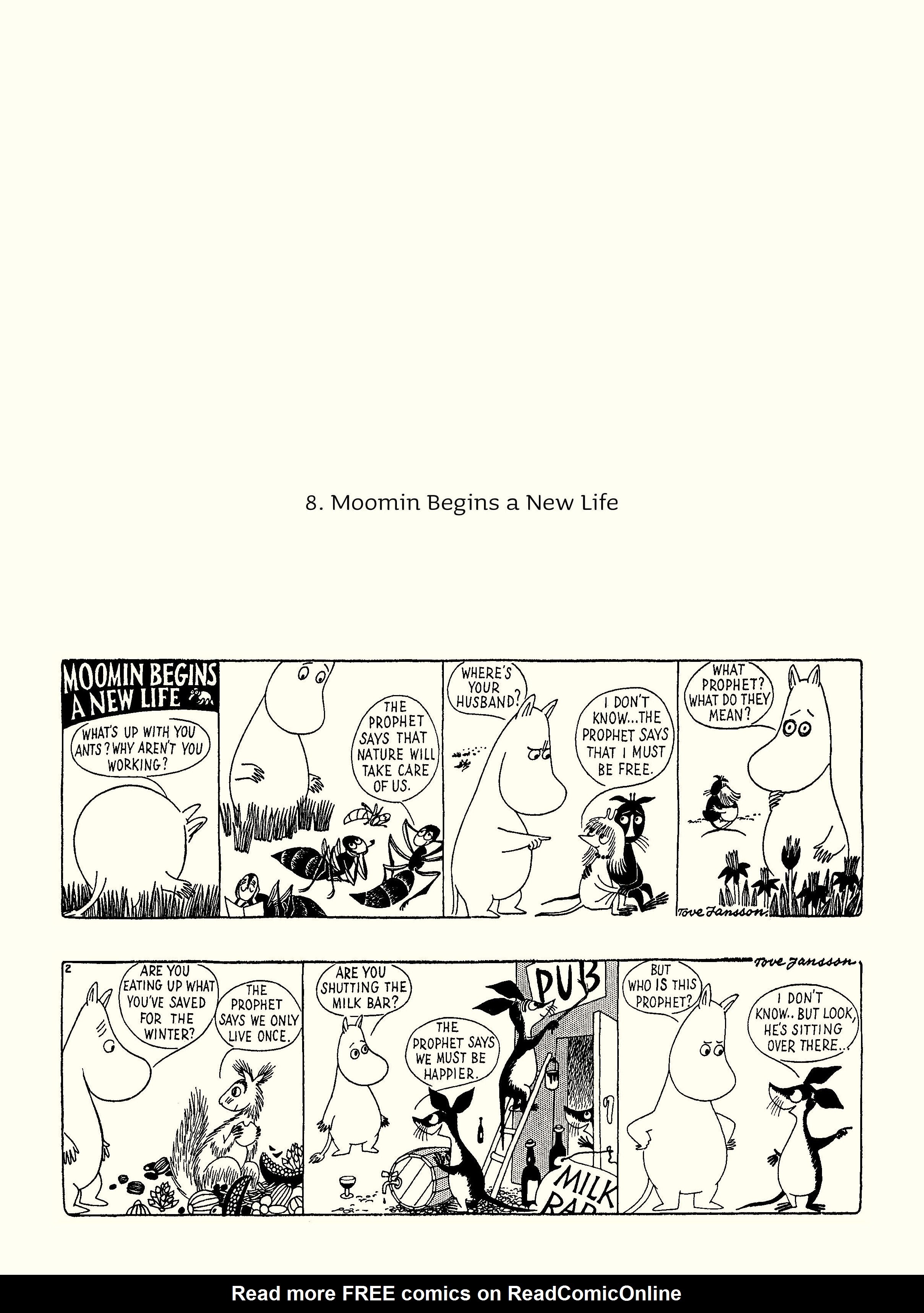 Read online Moomin: The Complete Tove Jansson Comic Strip comic -  Issue # TPB 2 - 64