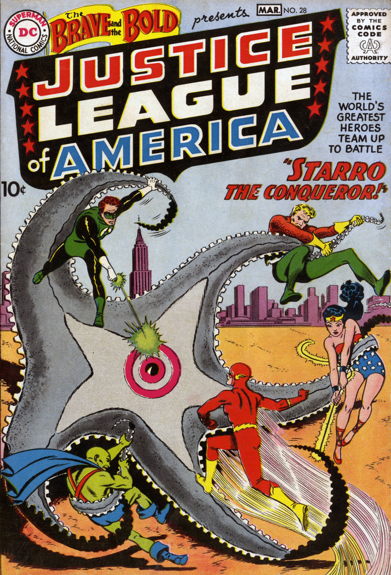 Read online The Brave and the Bold (1955) comic -  Issue #28 - 1