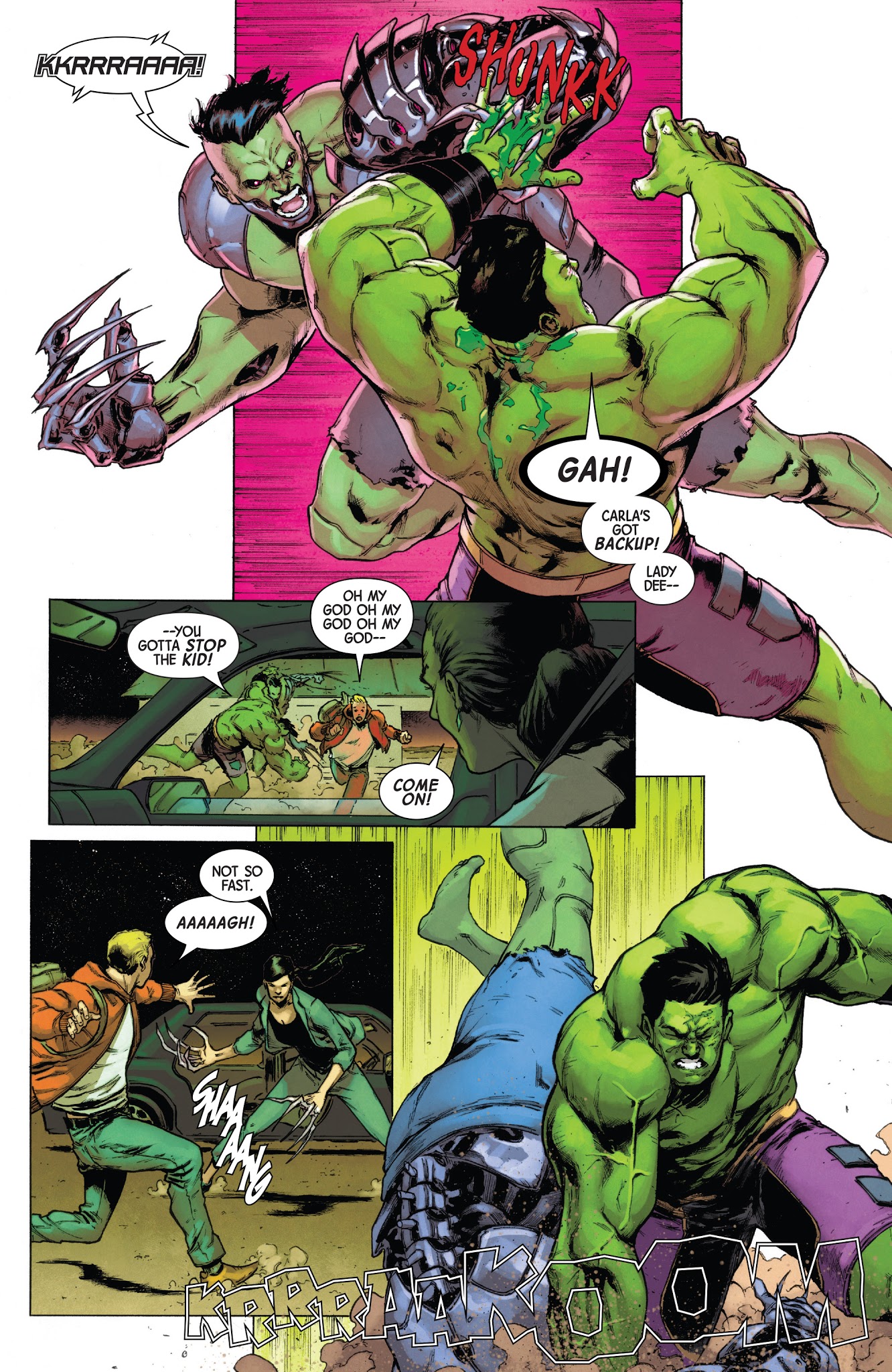 Read online Totally Awesome Hulk comic -  Issue #20 - 20