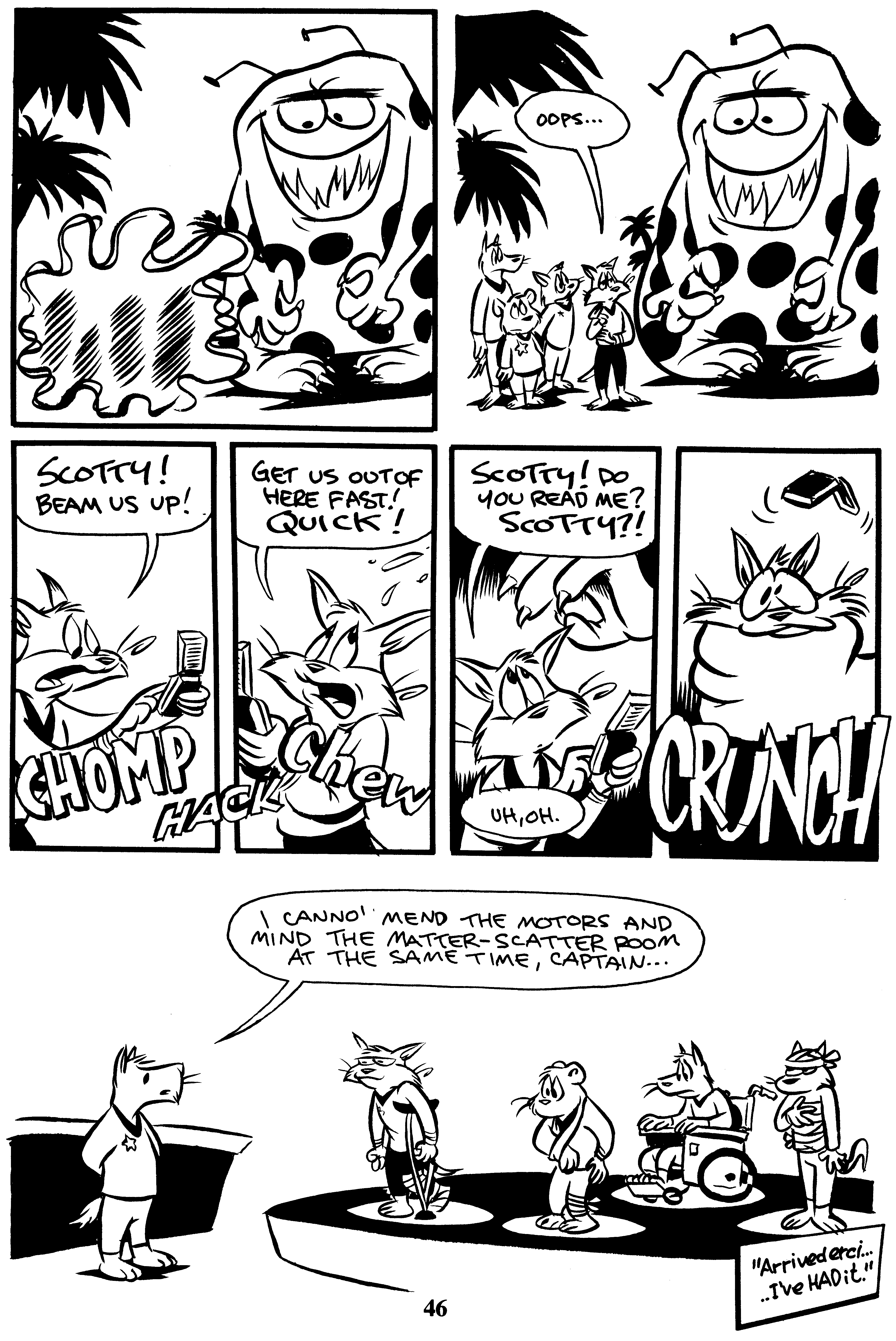 Read online Critters comic -  Issue #50 - 48