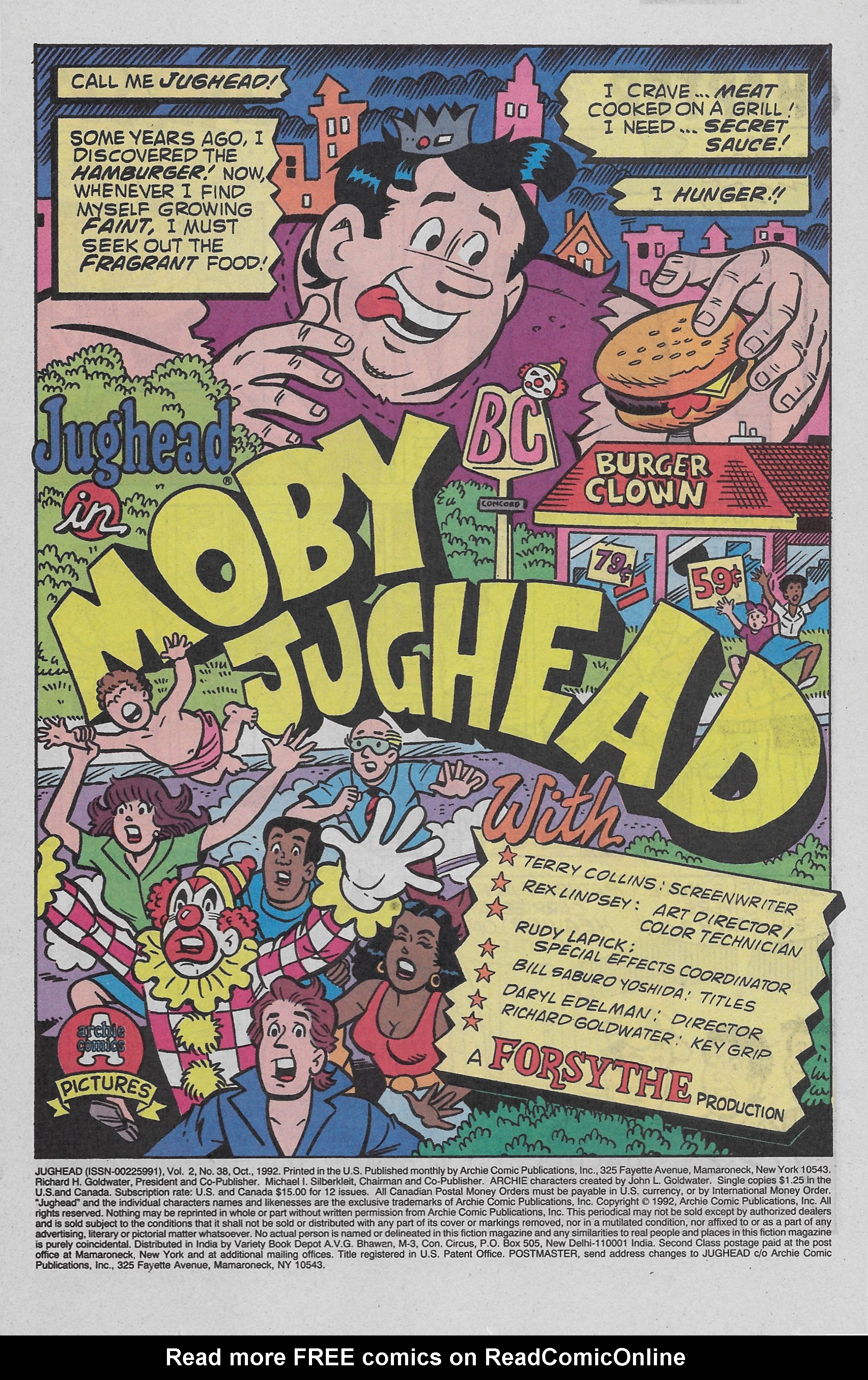 Read online Jughead (1987) comic -  Issue #38 - 3