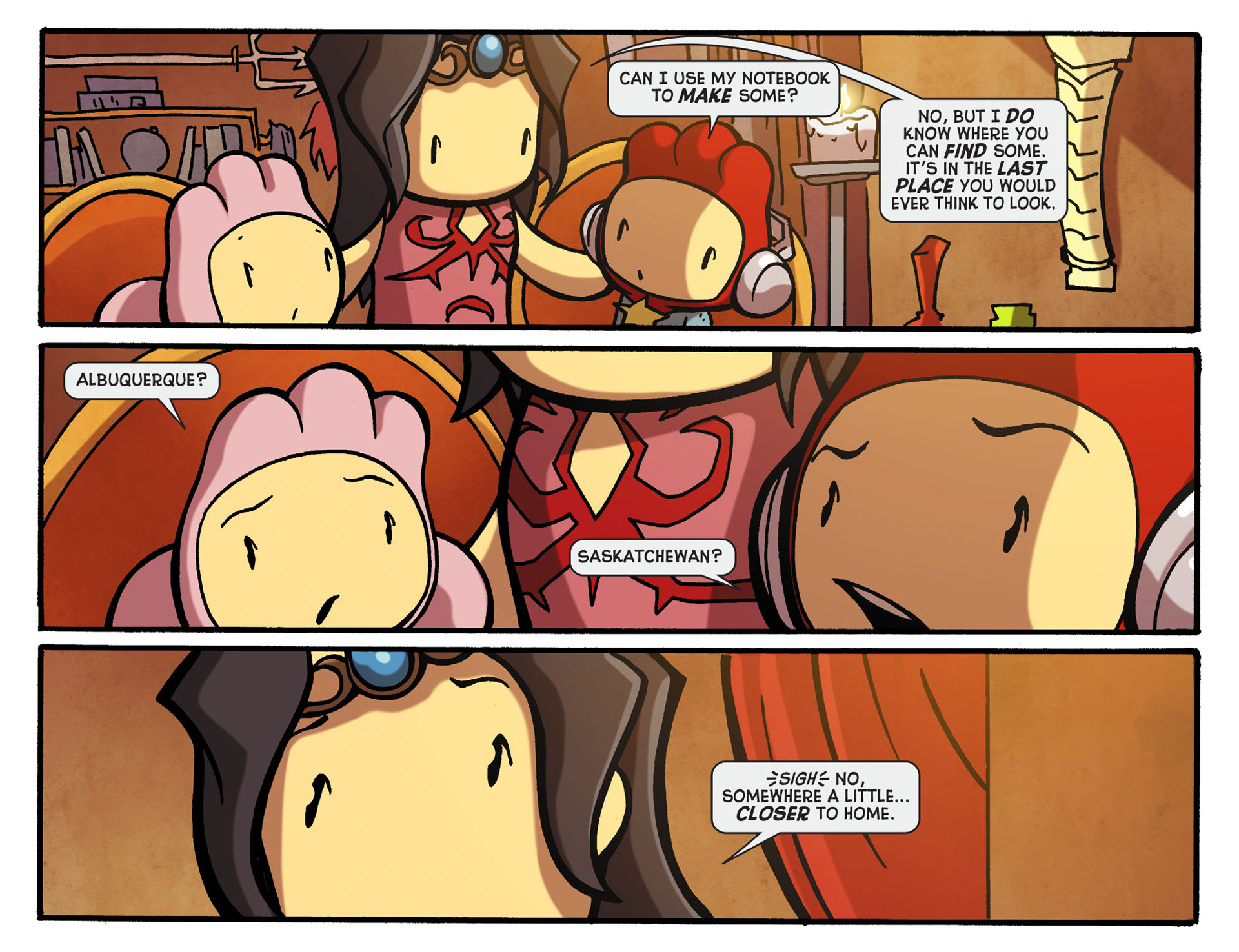 Read online Scribblenauts Unmasked: A Crisis of Imagination comic -  Issue #15 - 19