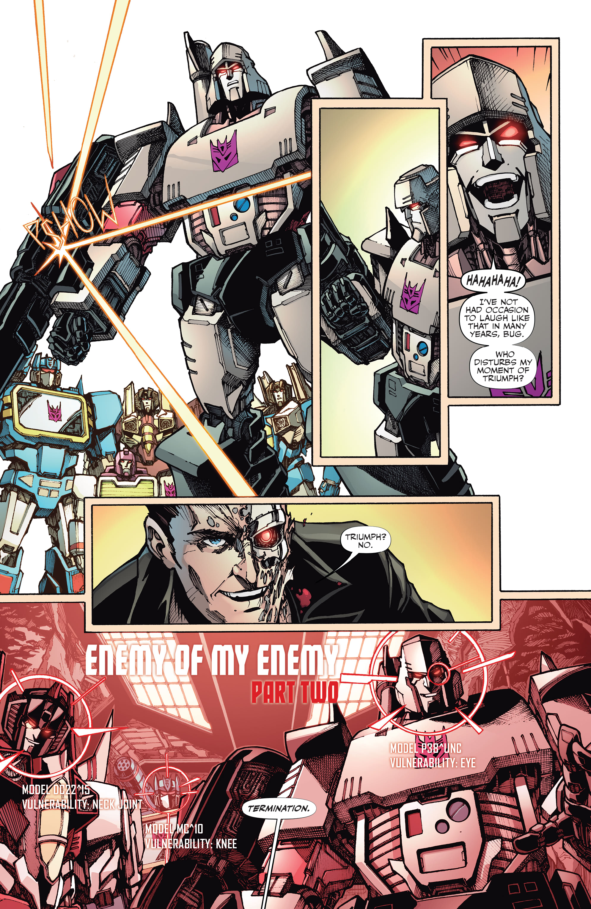 Read online Transformers vs. the Terminator comic -  Issue #2 - 4