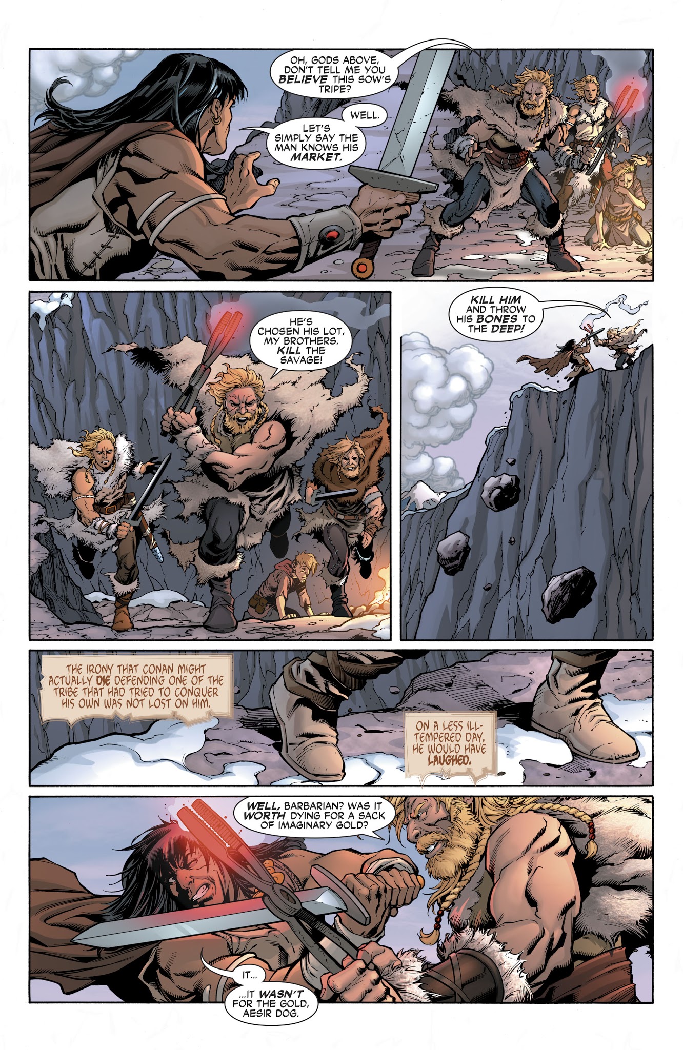 Read online Wonder Woman/Conan comic -  Issue #1 - 7