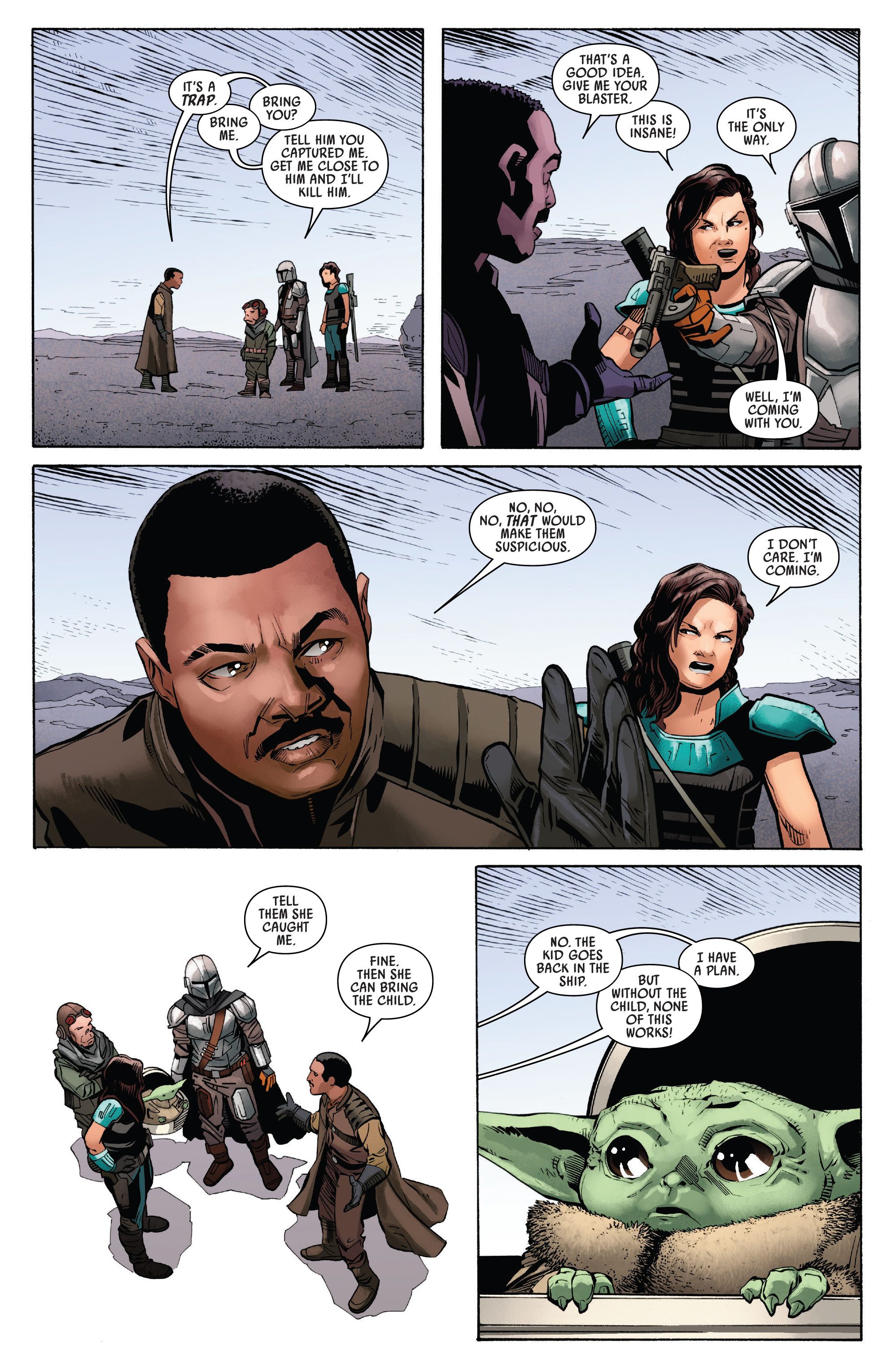 Read online Star Wars: The Mandalorian comic -  Issue #7 - 23