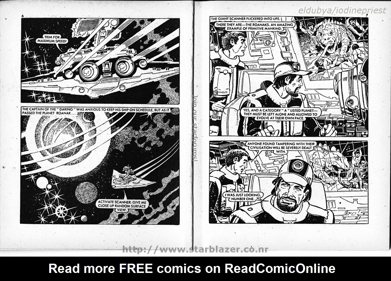 Read online Starblazer comic -  Issue #73 - 5