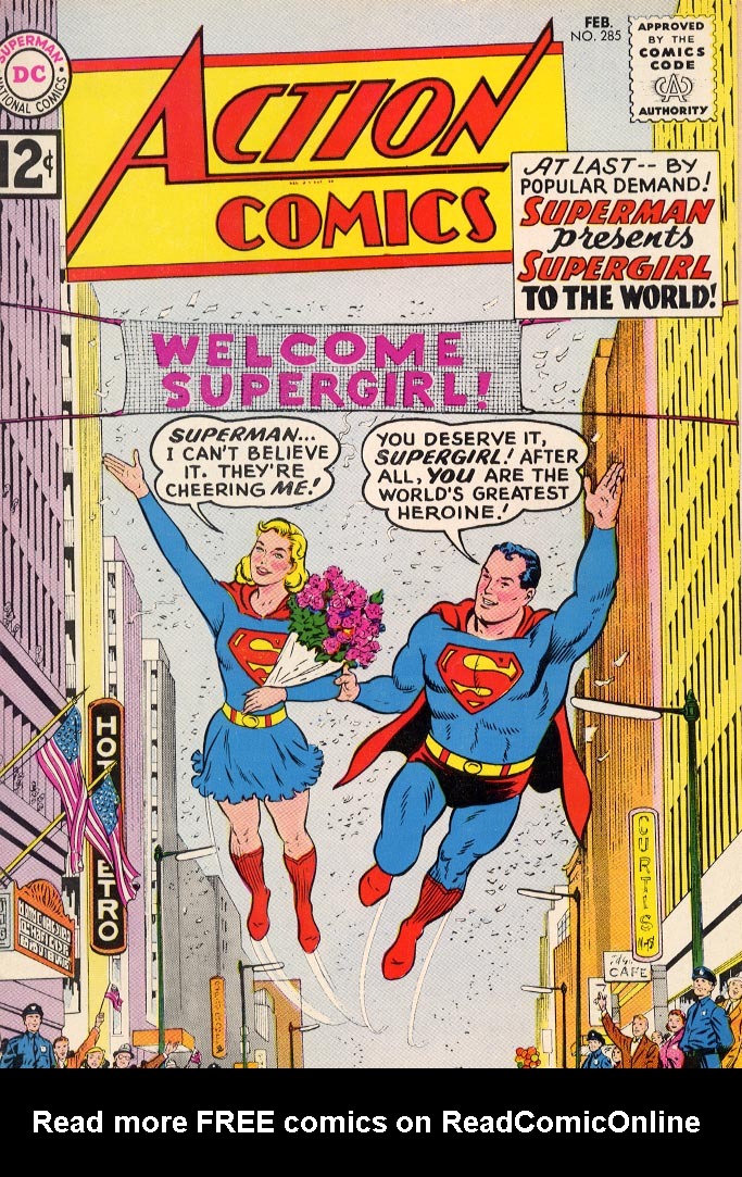 Read online Action Comics (1938) comic -  Issue #285 - 1