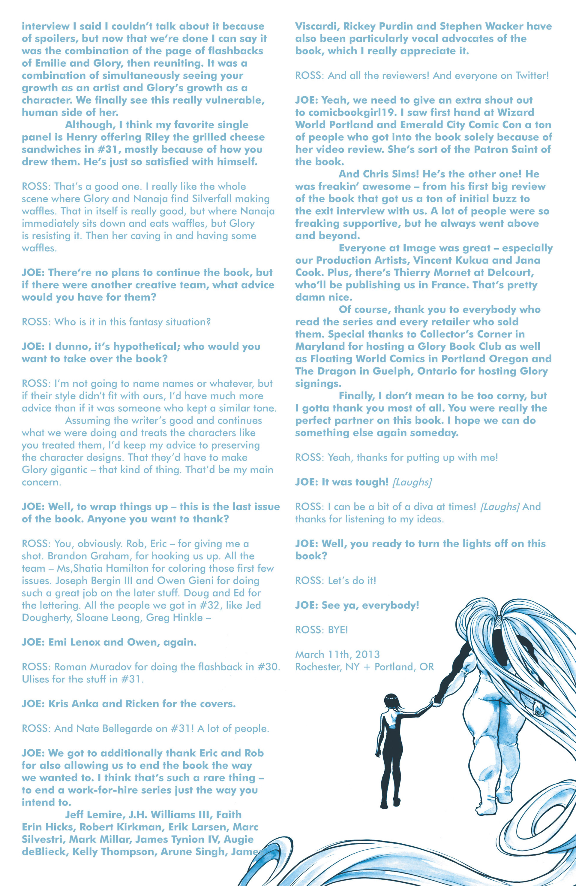 Read online Glory comic -  Issue #34 - 25