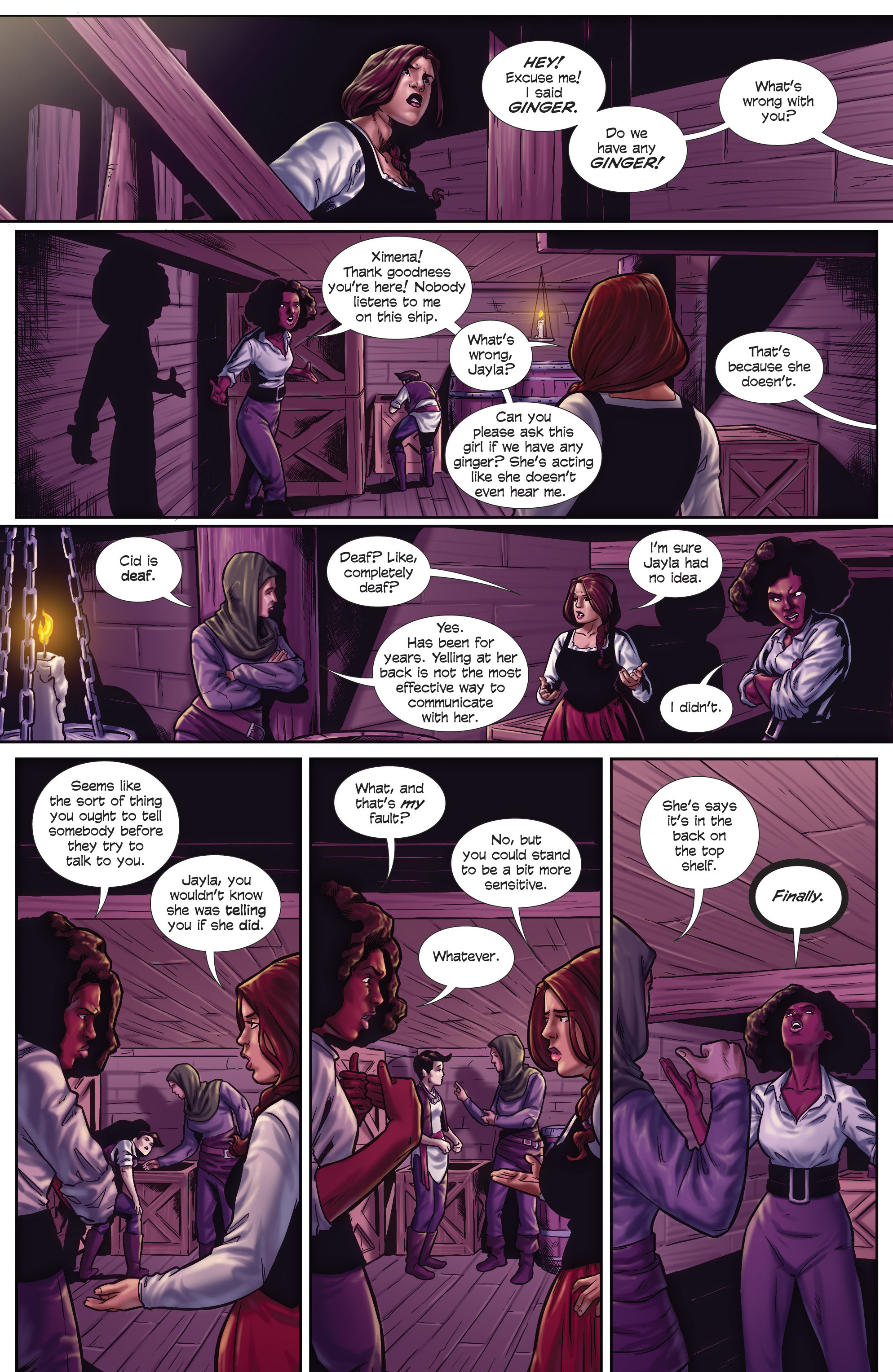 Read online Princeless: Raven the Pirate Princess comic -  Issue #5 - 8
