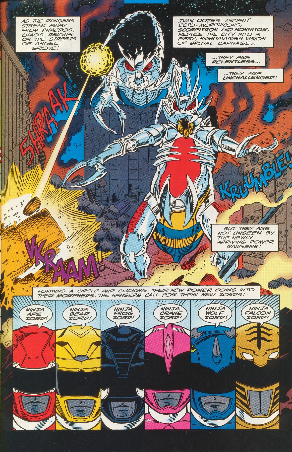 Read online Mighty Morphin' Power Rangers: The Movie comic -  Issue # Full - 32
