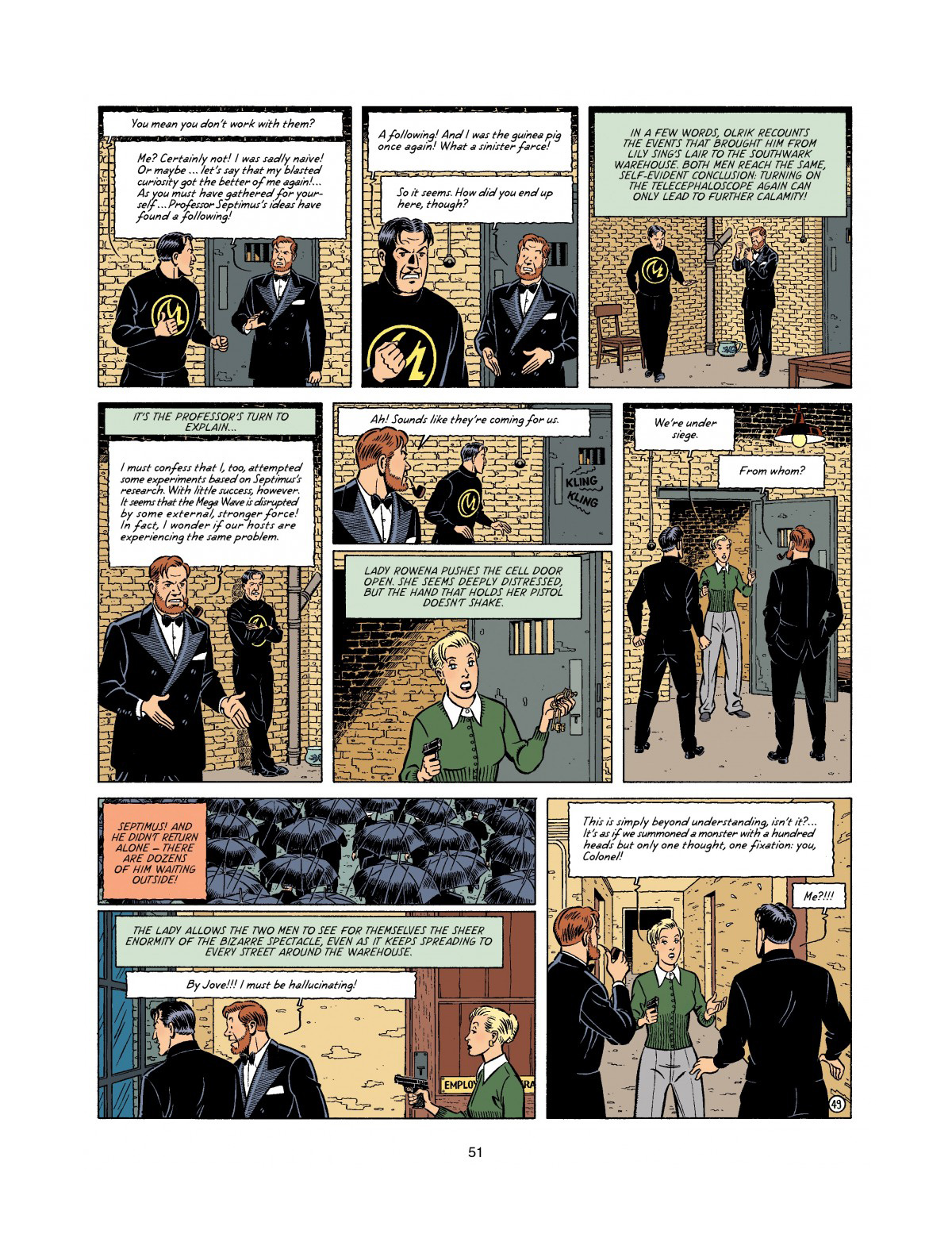 Read online Blake & Mortimer comic -  Issue #20 - 51