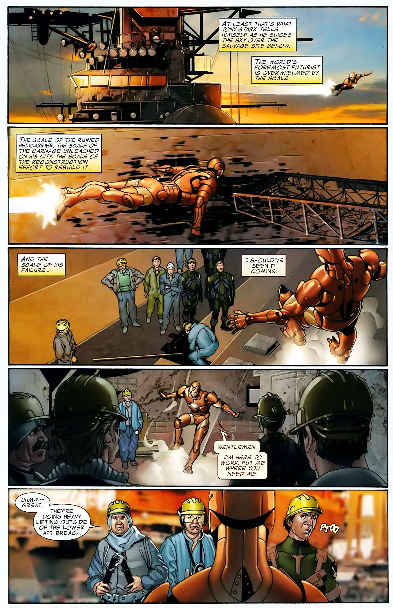 Read online The Invincible Iron Man (2008) comic -  Issue #8 - 6