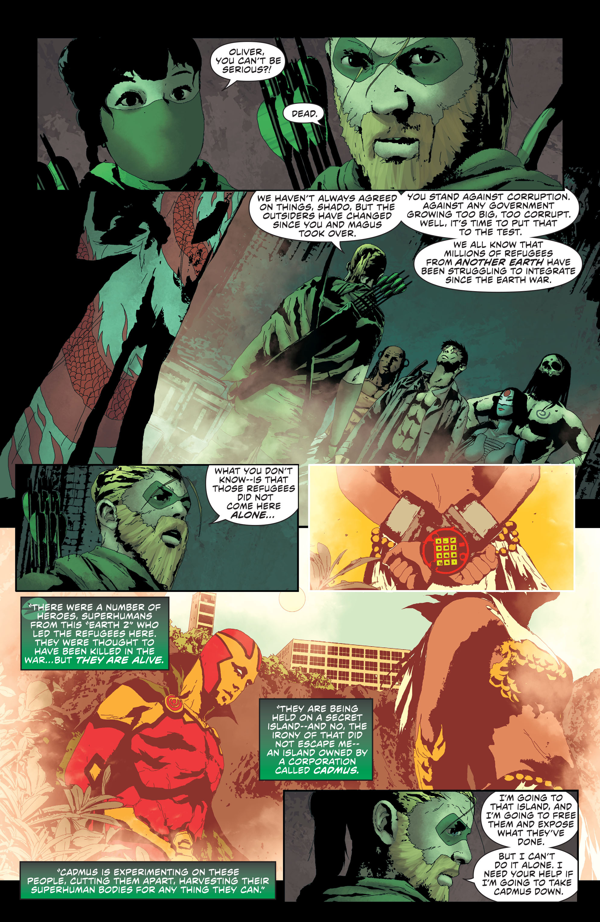 Read online Green Arrow: Futures End comic -  Issue # Full - 13