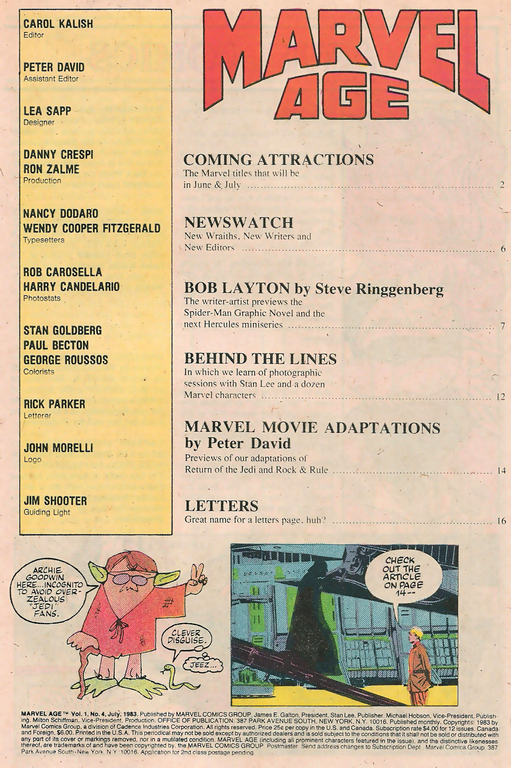 Read online Marvel Age comic -  Issue #4 - 3