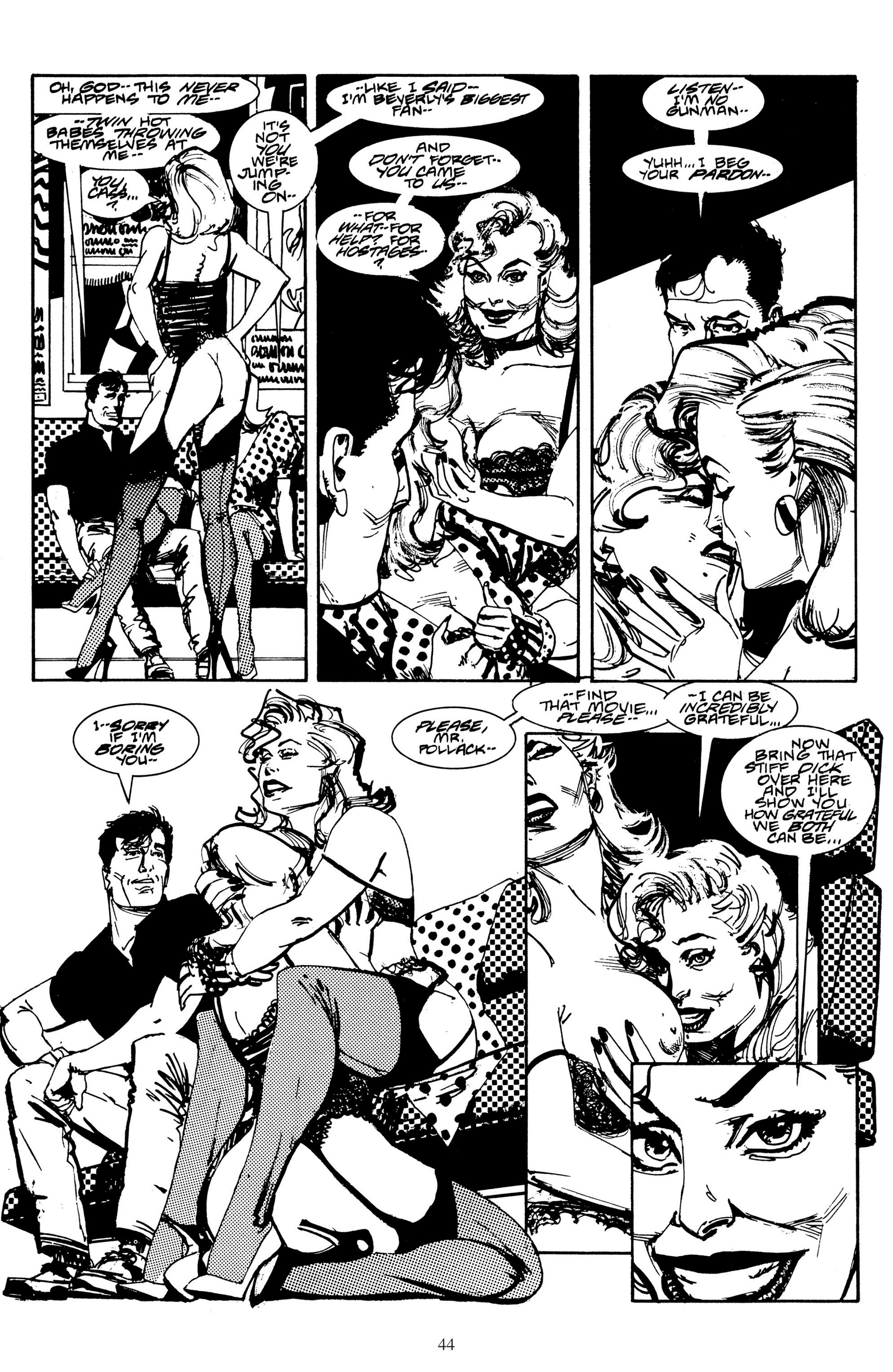 Read online Black Kiss comic -  Issue # TPB - 45