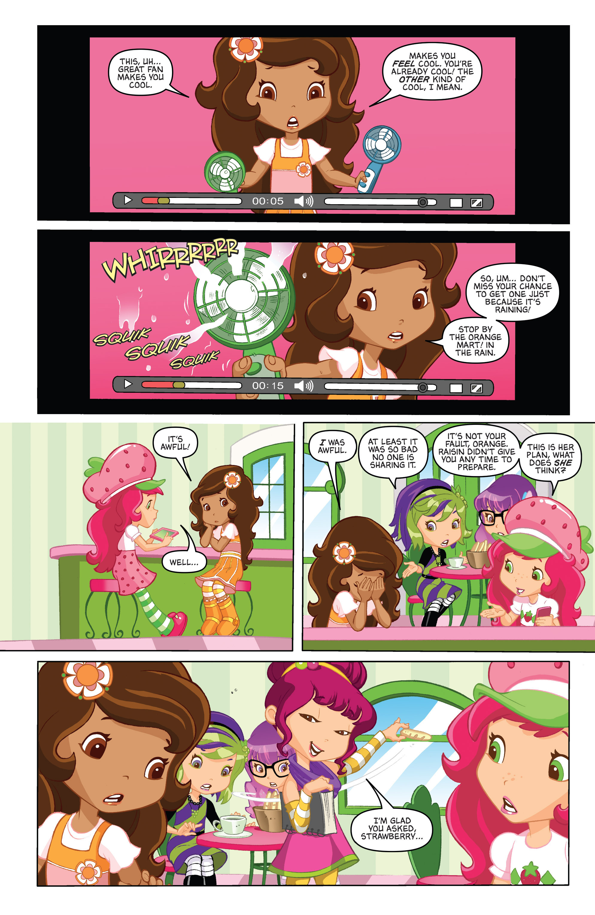 Read online Strawberry Shortcake (2016) comic -  Issue #6 - 7