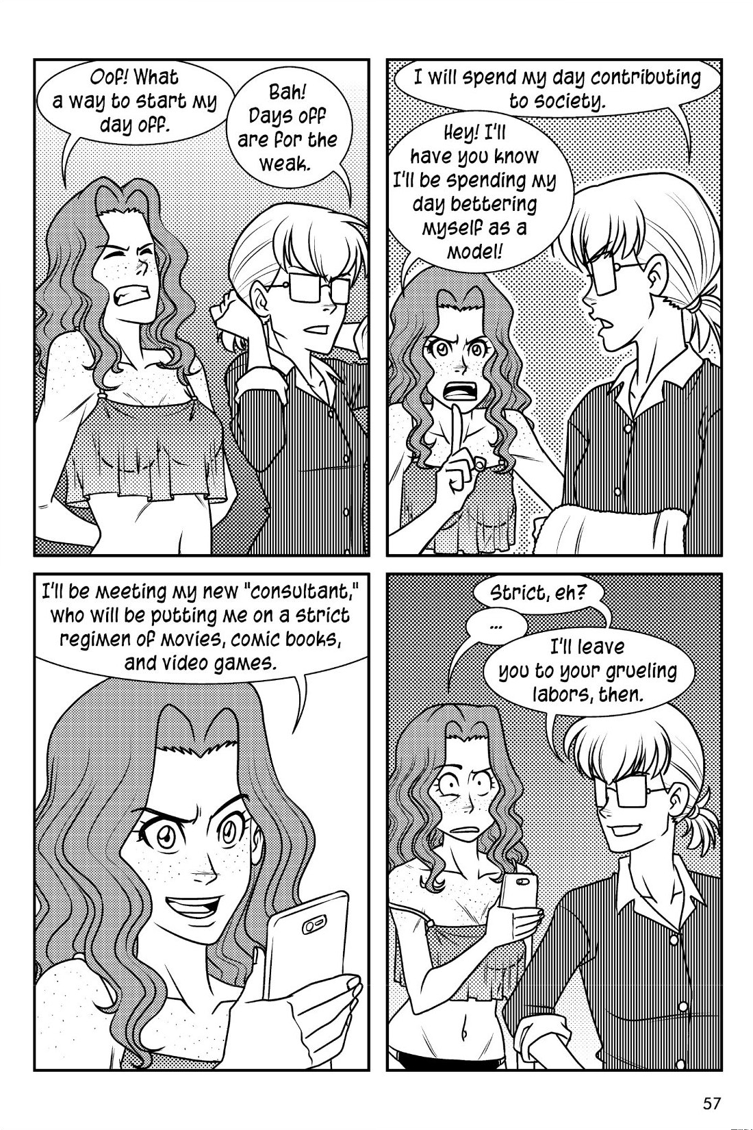 Read online Sandra On The Rocks comic -  Issue # TPB 2 (Part 1) - 58