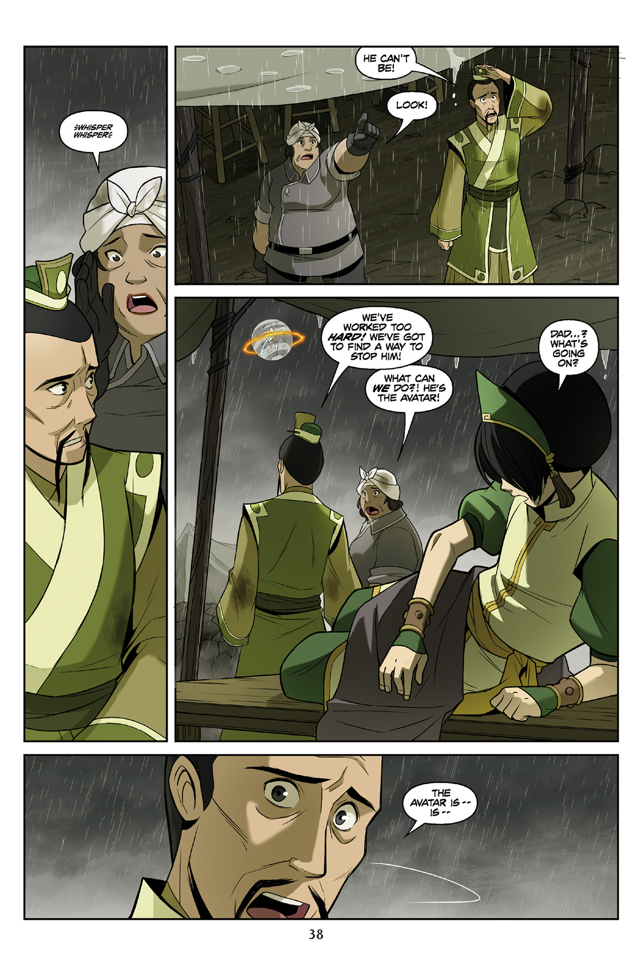 Read online Nickelodeon Avatar: The Last Airbender - The Rift comic -  Issue # Part 3 - 39