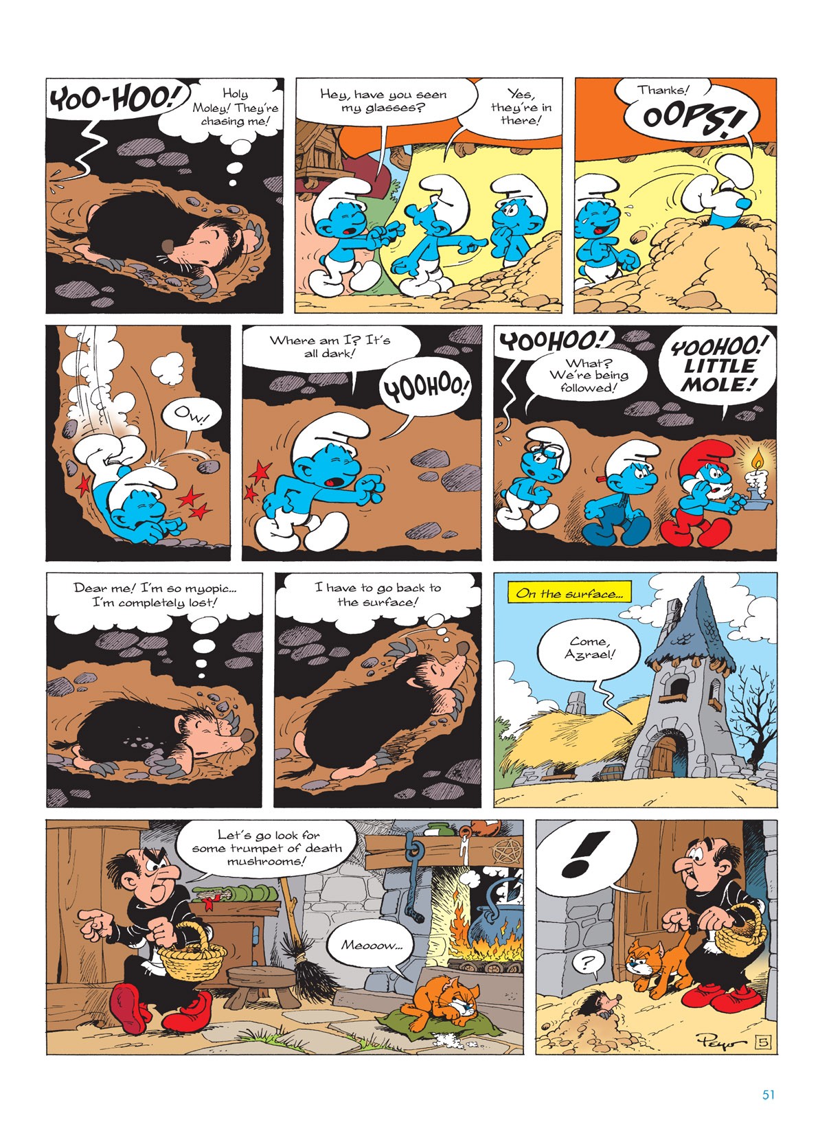 Read online The Smurfs comic -  Issue #8 - 51