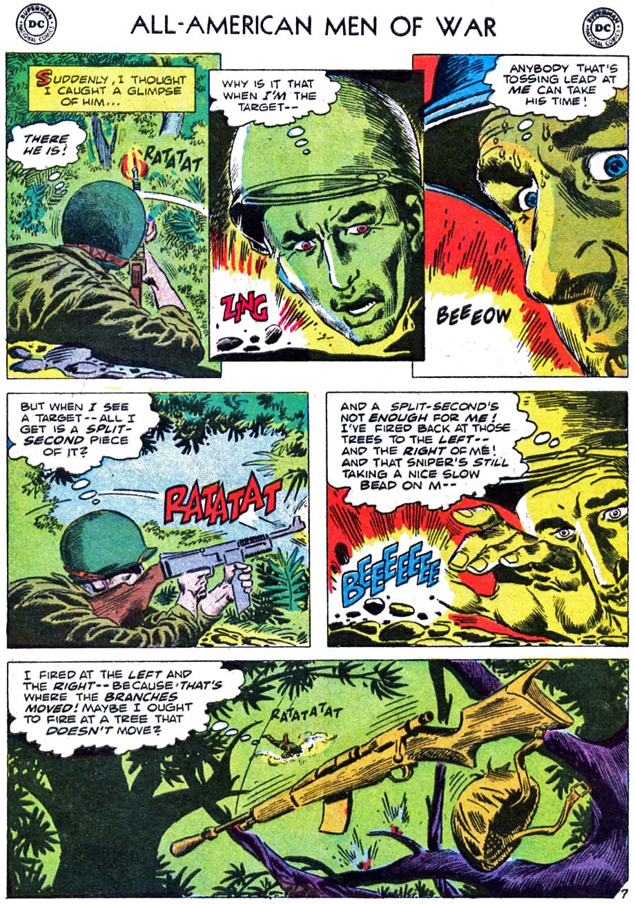 Read online All-American Men of War comic -  Issue #55 - 9