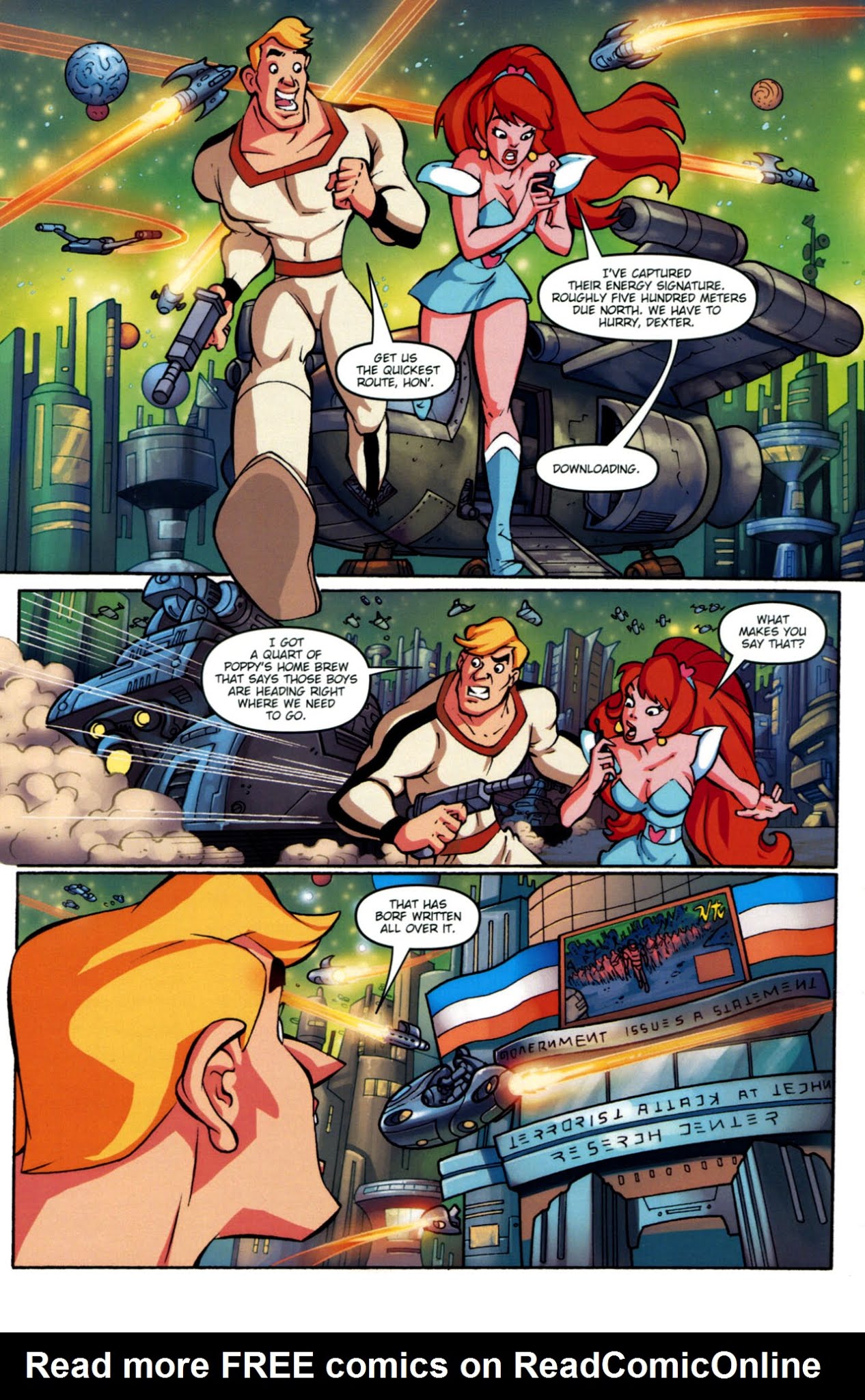 Read online Don Bluth Presents Space Ace comic -  Issue #5 - 4