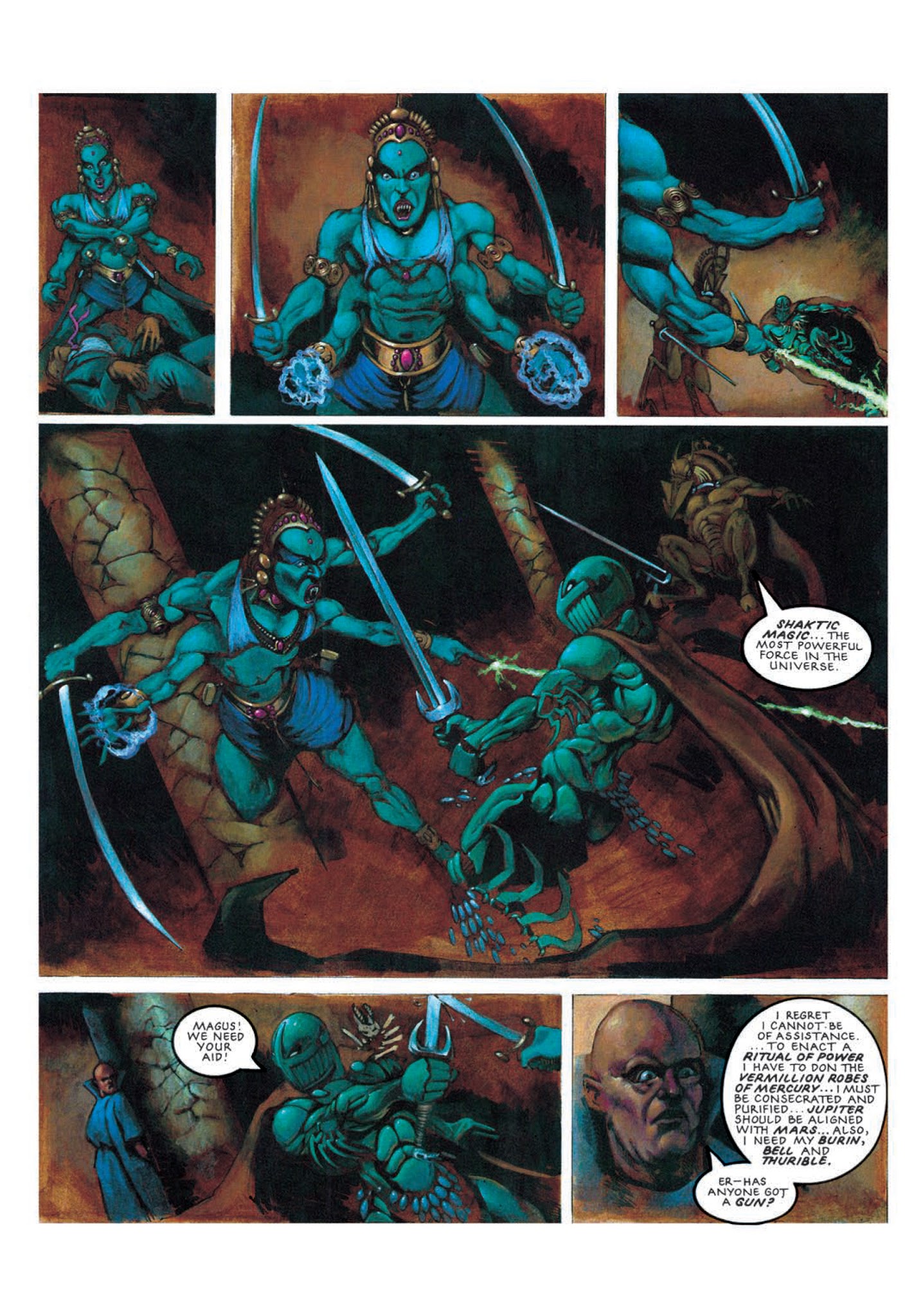 Read online The Complete Nemesis The Warlock comic -  Issue # TPB 3 - 234