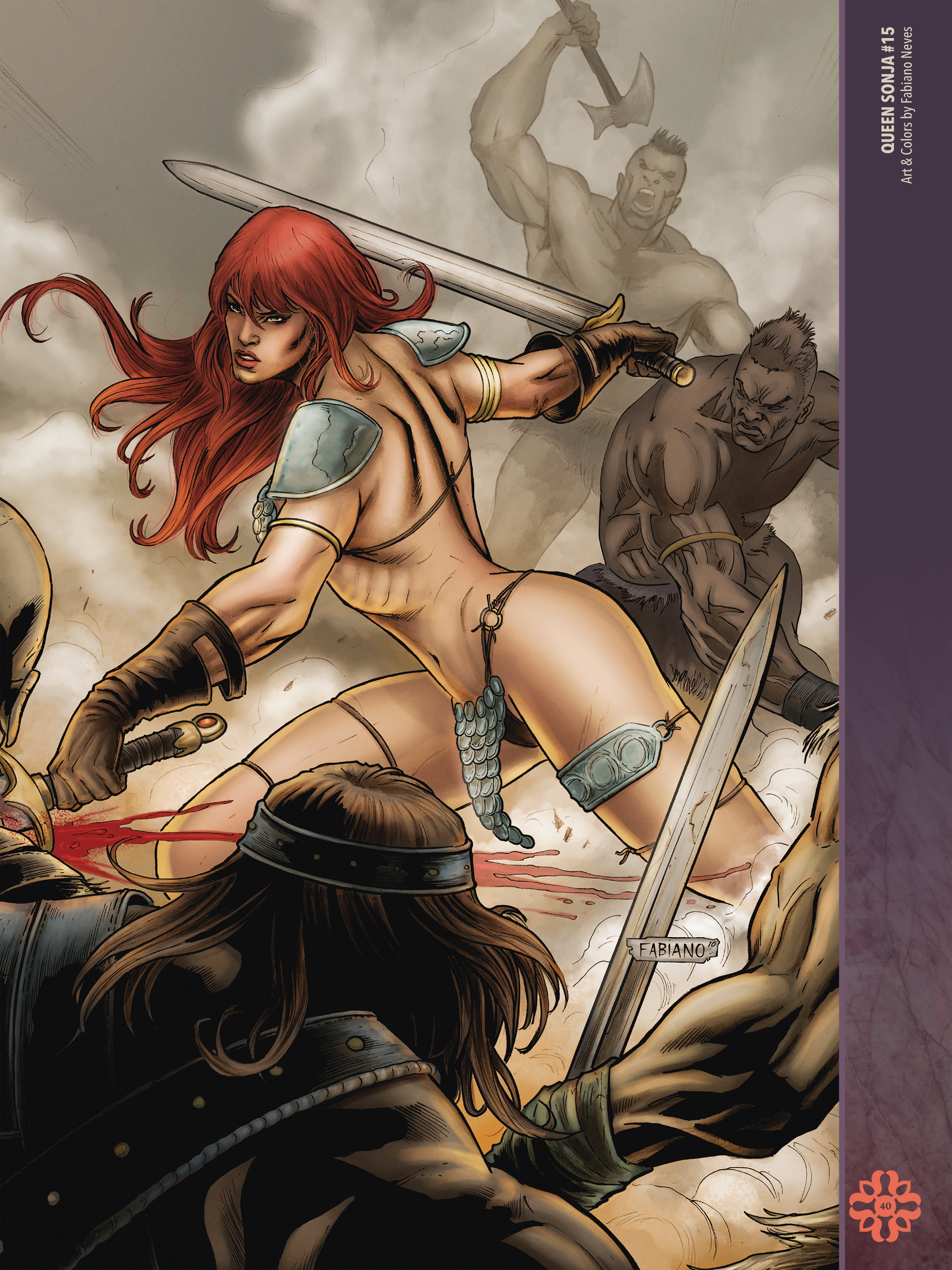 Read online The Art of Red Sonja comic -  Issue # TPB 2 (Part 1) - 40