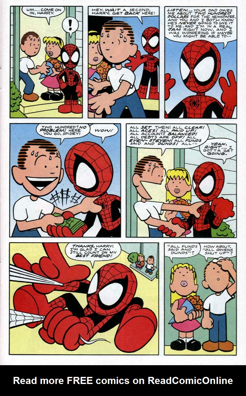 Read online Giant Size Mini-Marvels: Starring Spidey comic -  Issue # Full - 12
