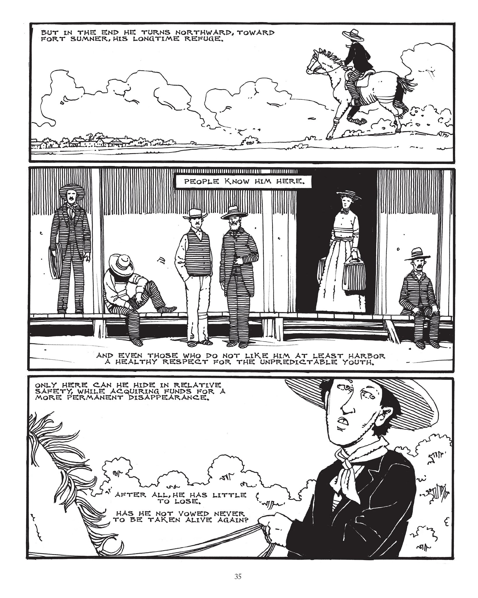 Read online The True Death of Billy the Kid comic -  Issue # TPB - 33