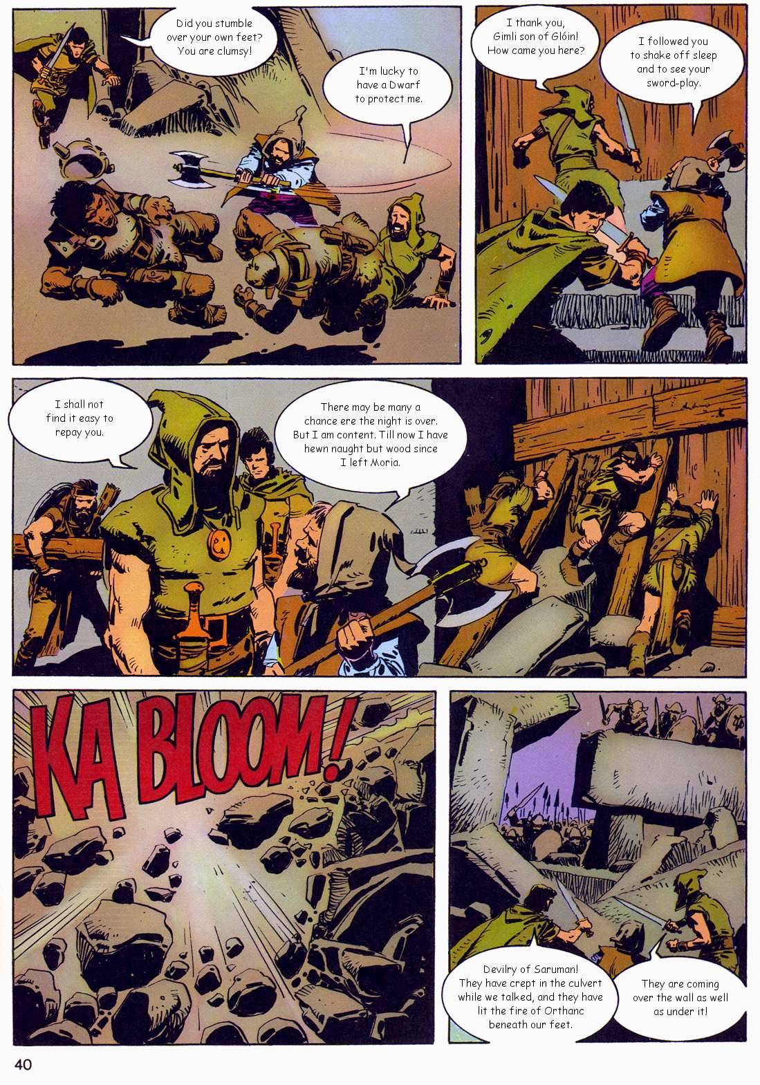 Read online El Señor de los Anillos comic -  Issue #3 - 35