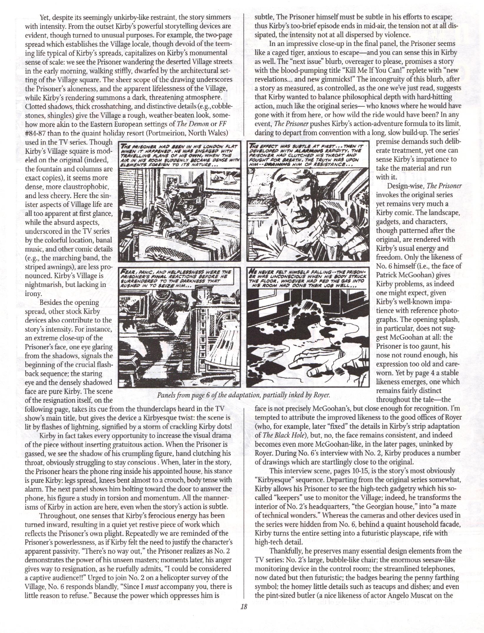 Read online The Jack Kirby Collector comic -  Issue #11 - 18