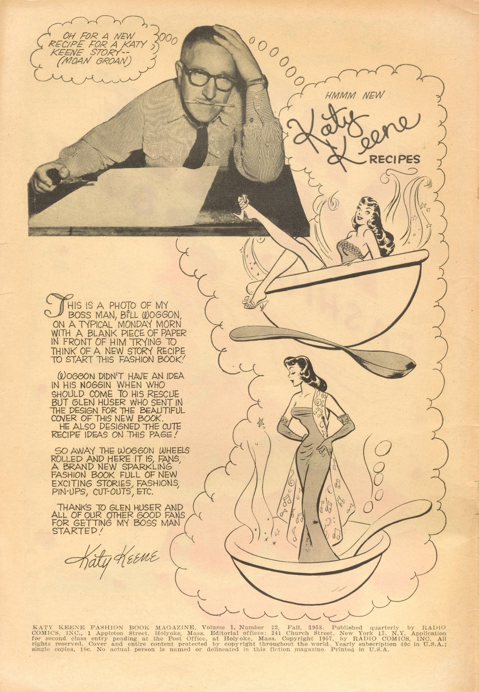 Read online Katy Keene Fashion Book comic -  Issue #22 - 2