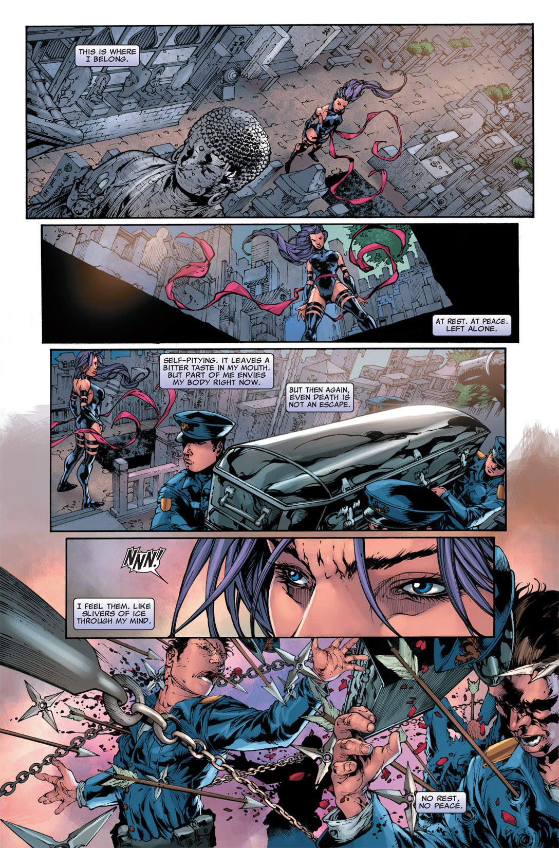 Read online Psylocke comic -  Issue # _TPB (Part 1) - 17