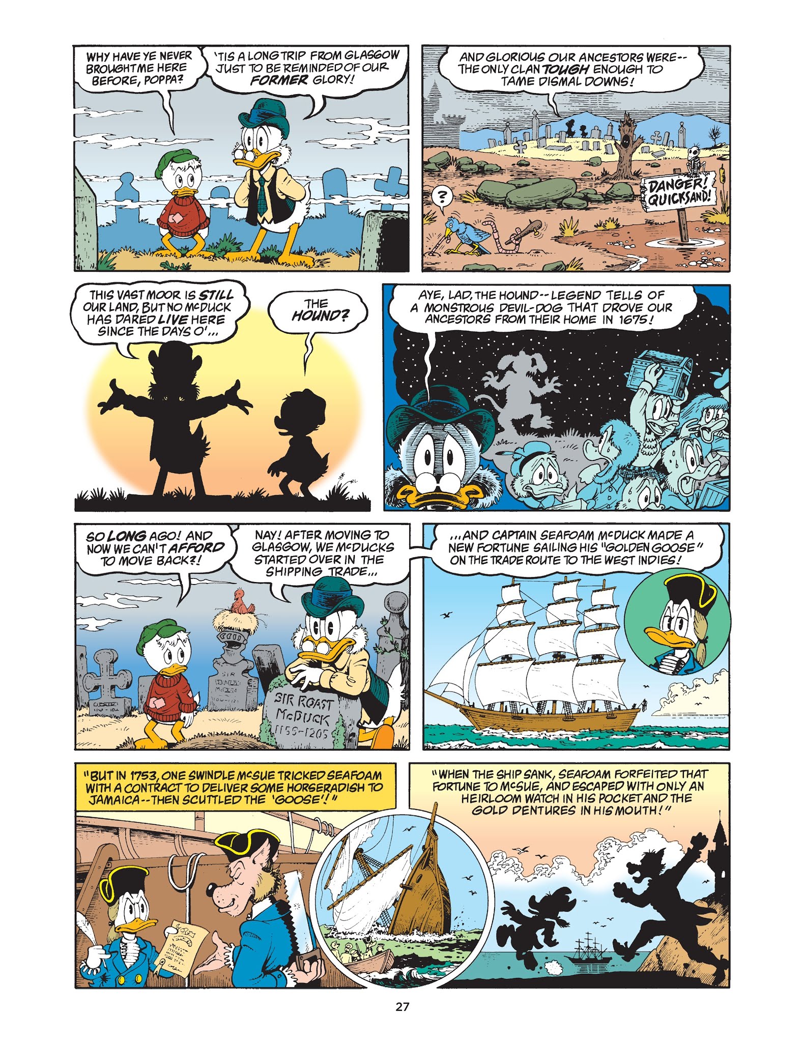 Read online Walt Disney Uncle Scrooge and Donald Duck: The Don Rosa Library comic -  Issue # TPB 4 (Part 1) - 28