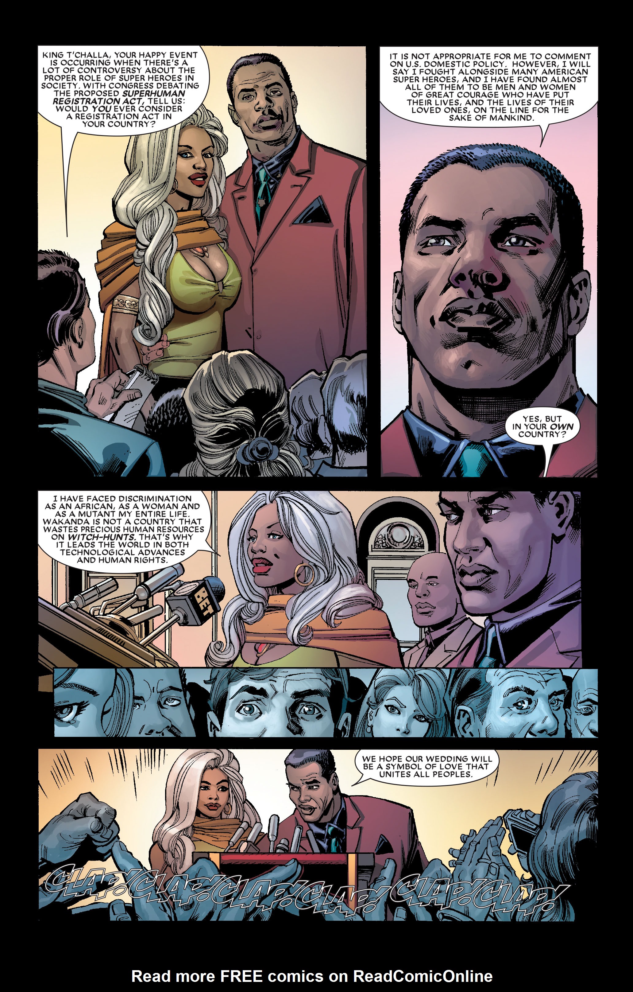 Read online Black Panther: The Bride comic -  Issue # TPB - 81