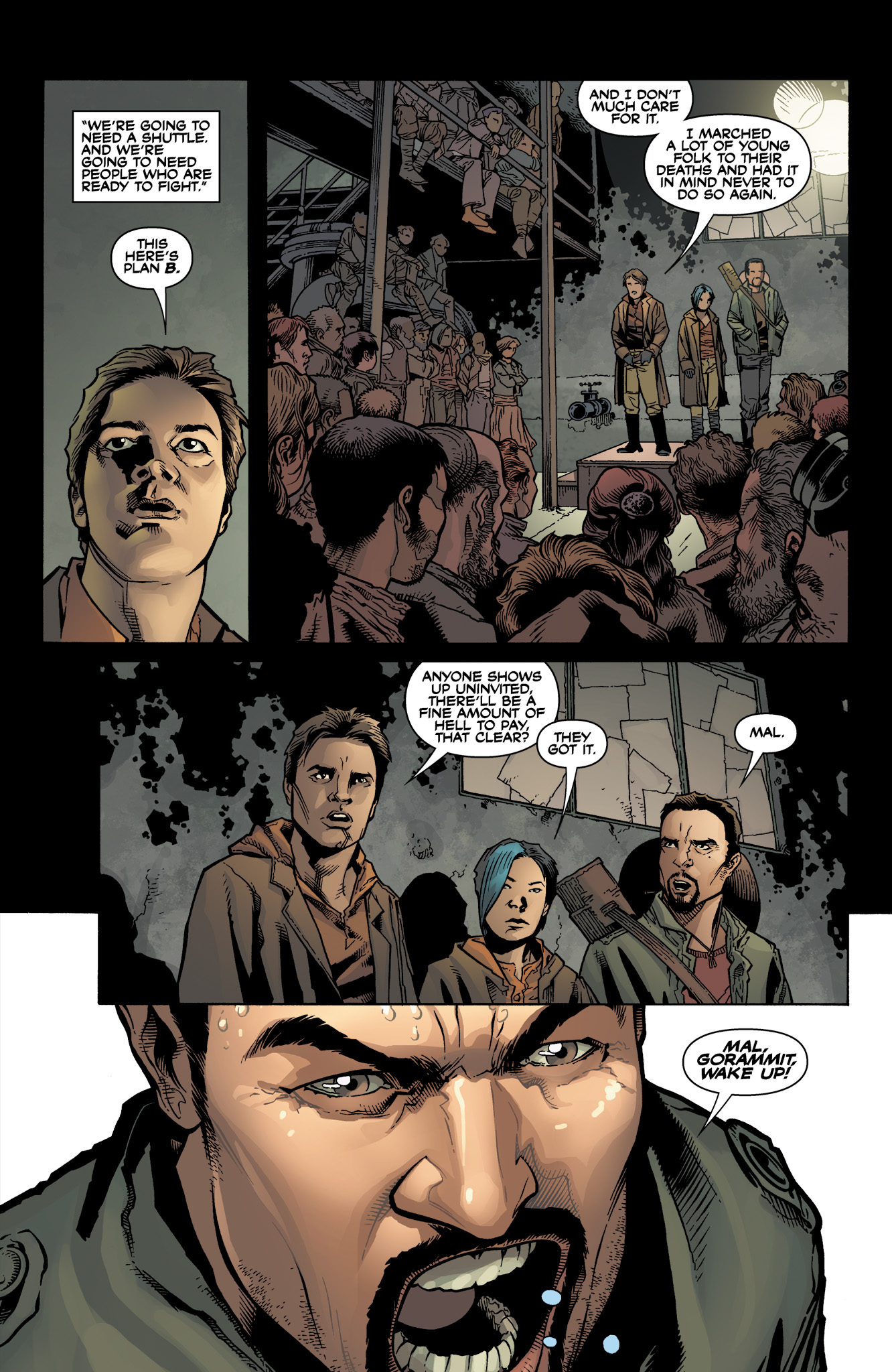 Read online Serenity: Firefly Class 03-K64  Leaves on the Wind comic -  Issue #5 - 9