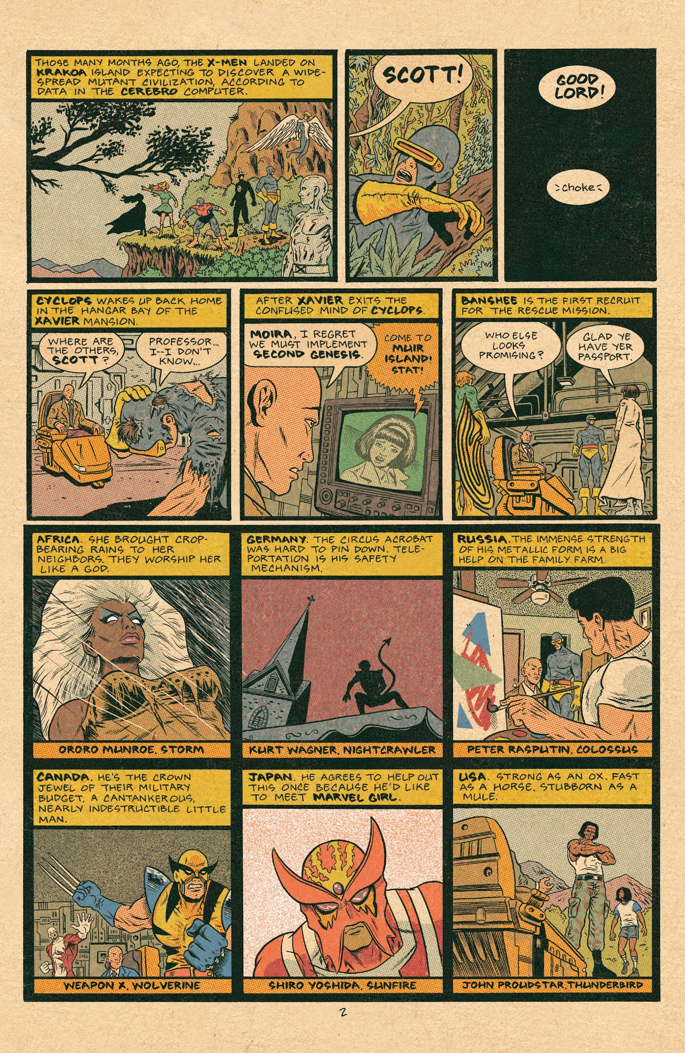 Read online X-Men: Grand Design - Second Genesis comic -  Issue #1 - 4
