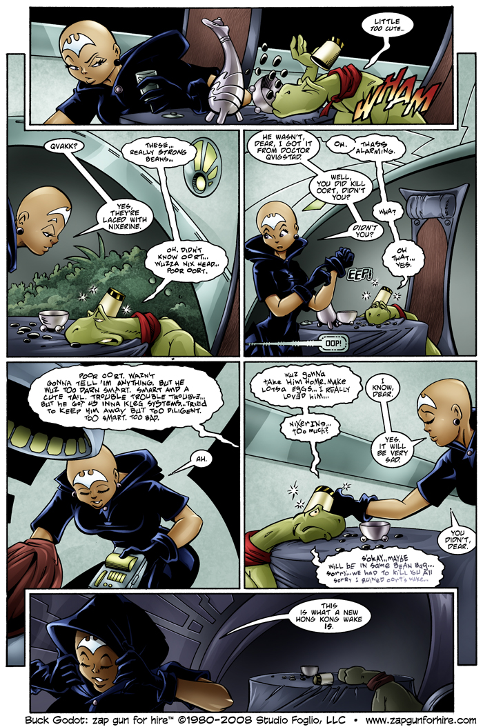 Read online Buck Godot - Zap Gun For Hire comic -  Issue #7 - 16