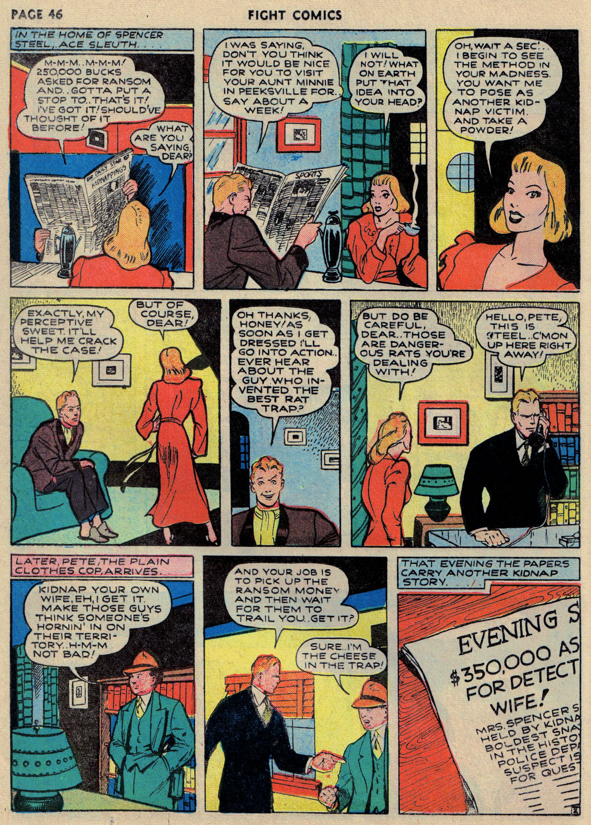 Read online Fight Comics comic -  Issue #12 - 48