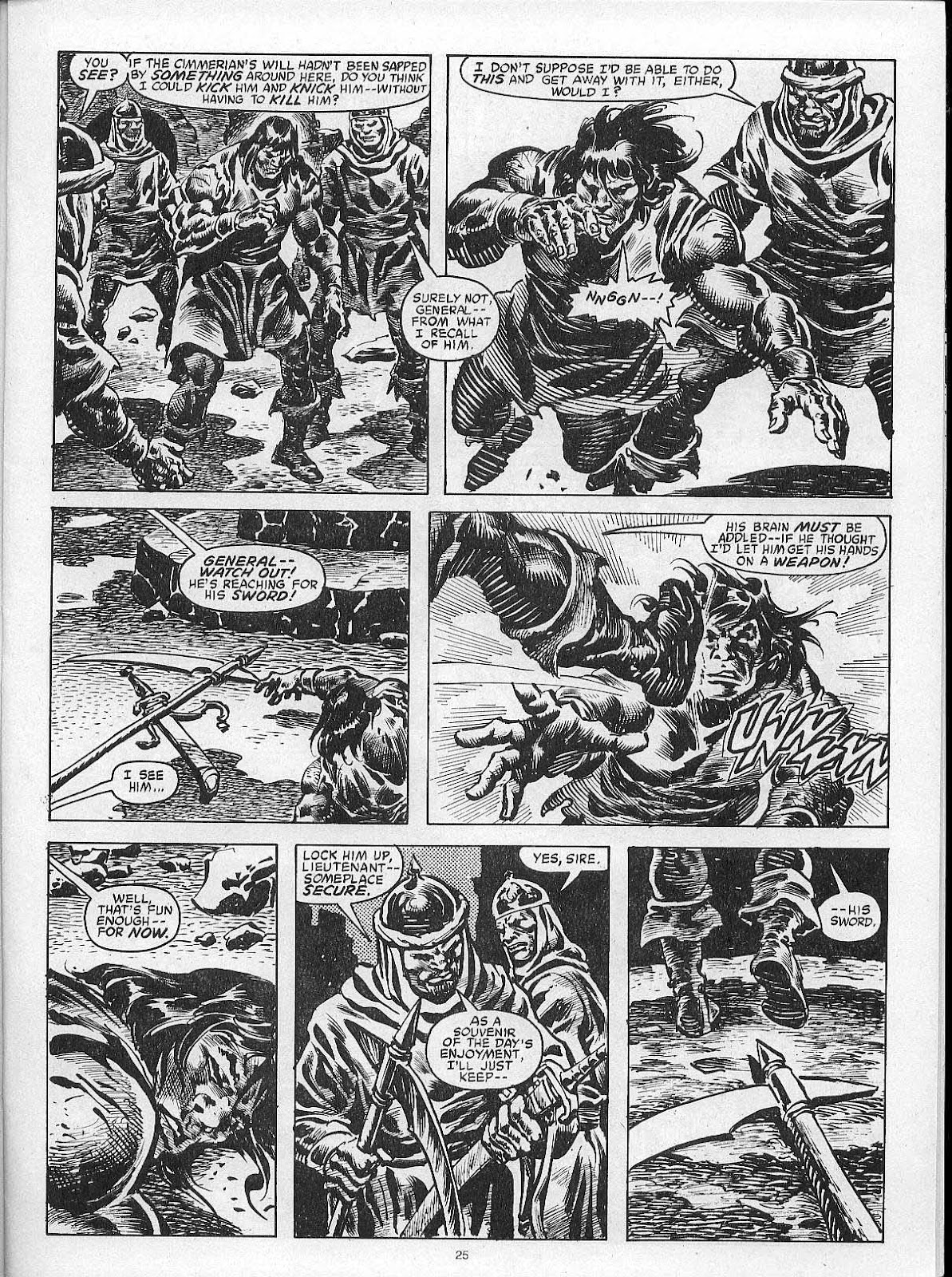 The Savage Sword Of Conan issue 204 - Page 27