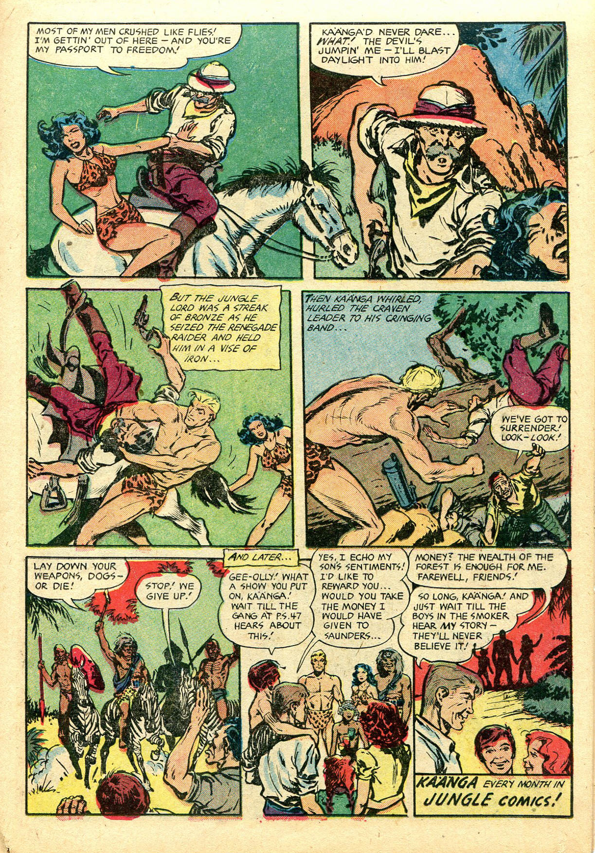 Read online Jungle Comics comic -  Issue #146 - 13