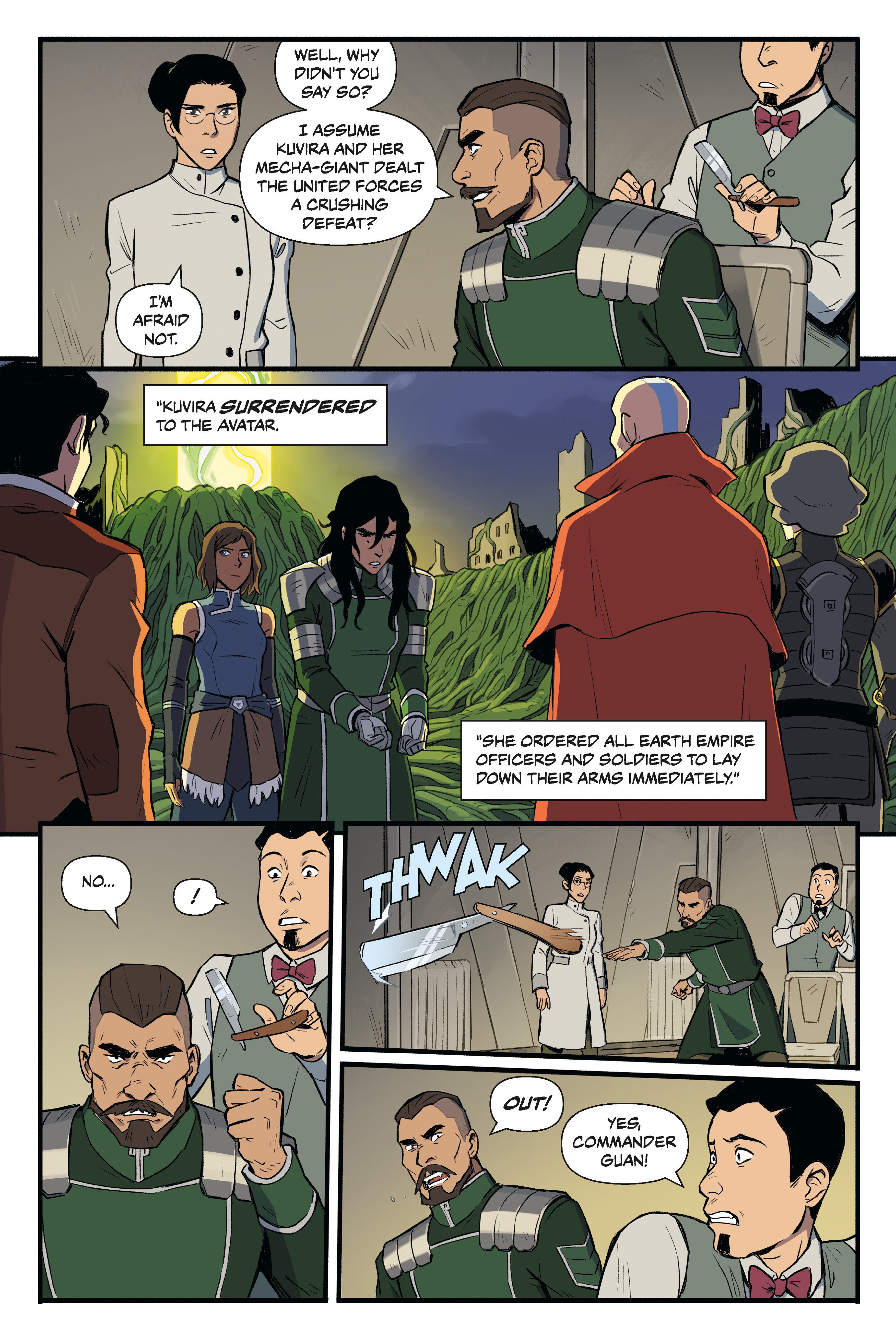 Read online Nickelodeon The Legend of Korra: Ruins of the Empire comic -  Issue # TPB 1 - 7