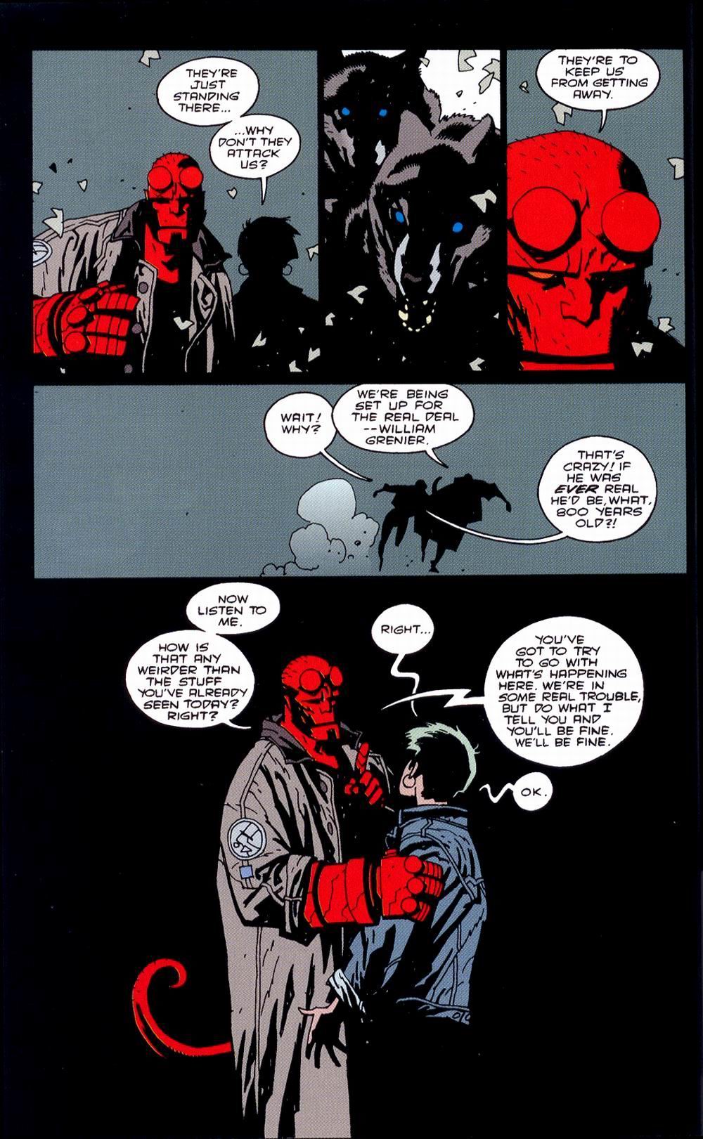 Read online Hellboy: The Wolves of Saint August comic -  Issue # Full - 31